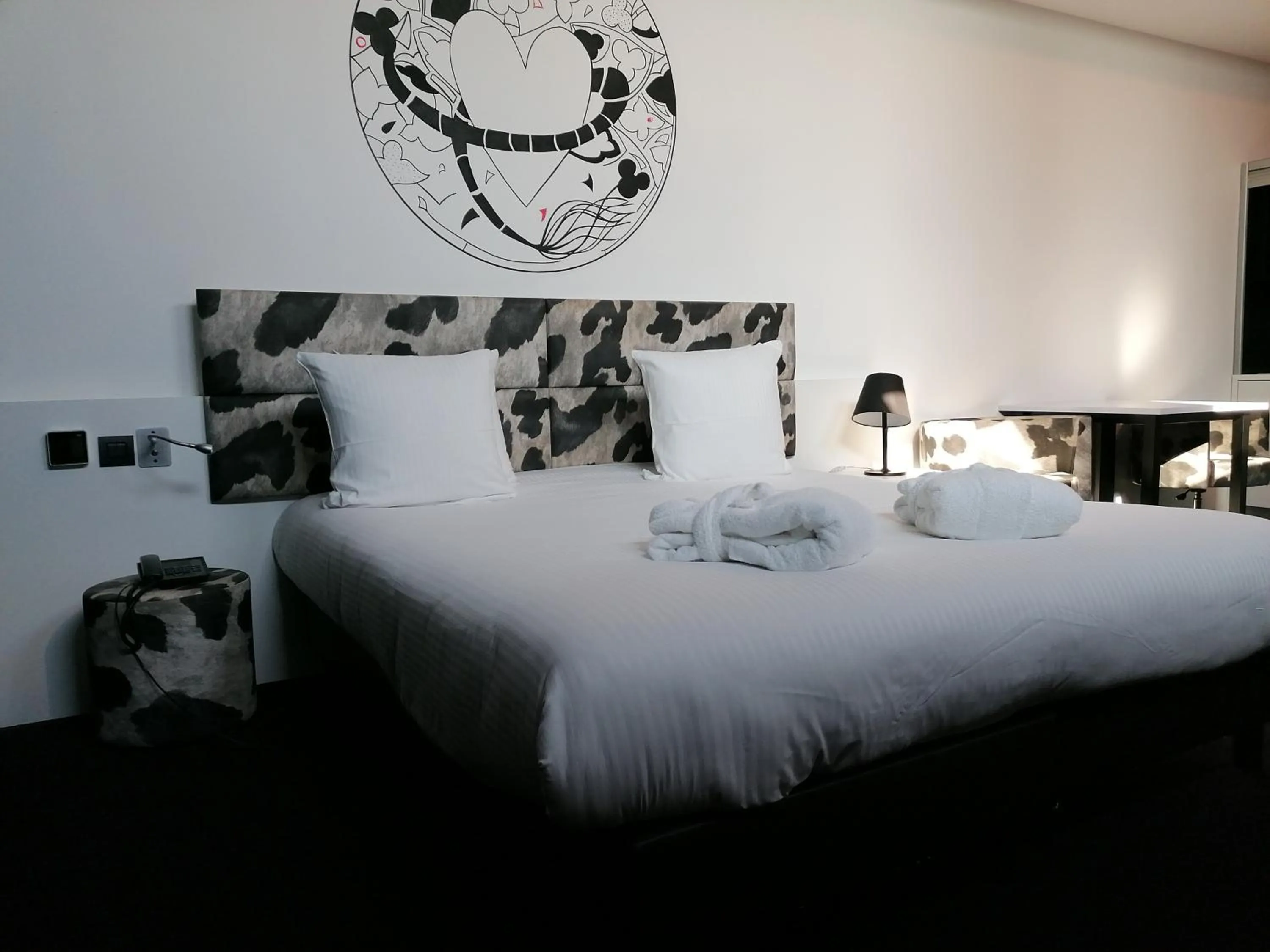 Bed in Martin's Dream Hotel