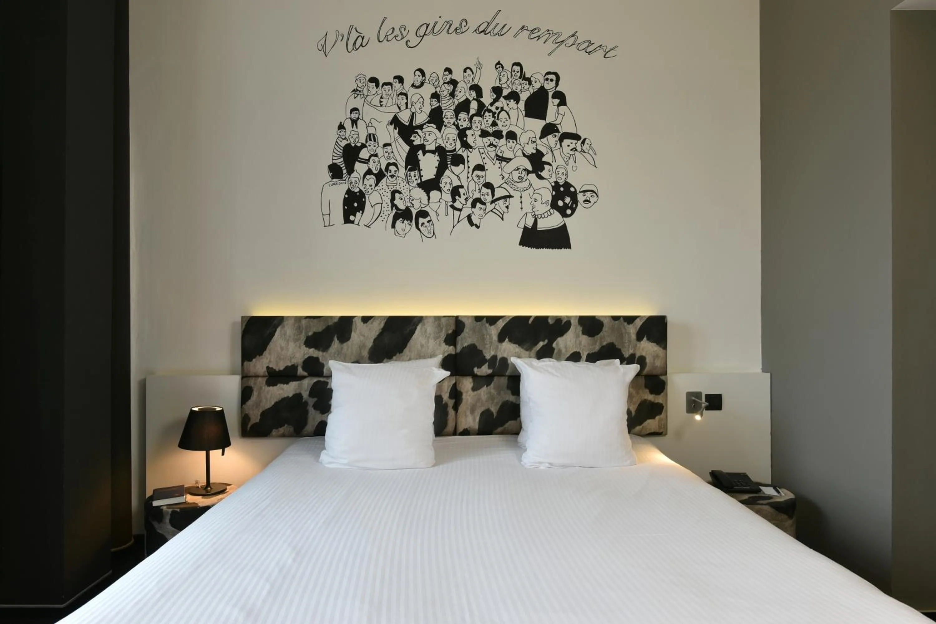 Bed in Martin's Dream Hotel