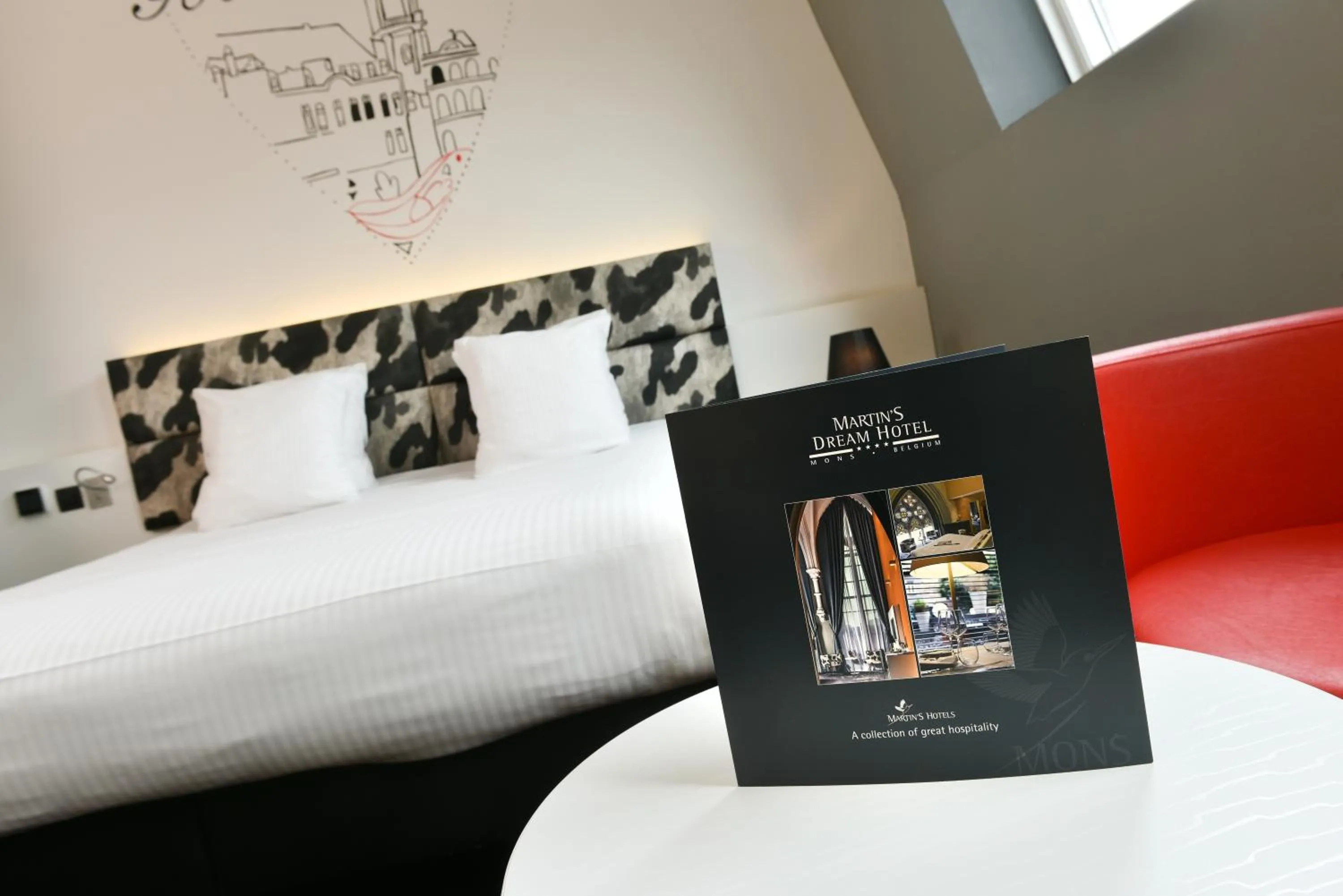 Bed in Martin's Dream Hotel