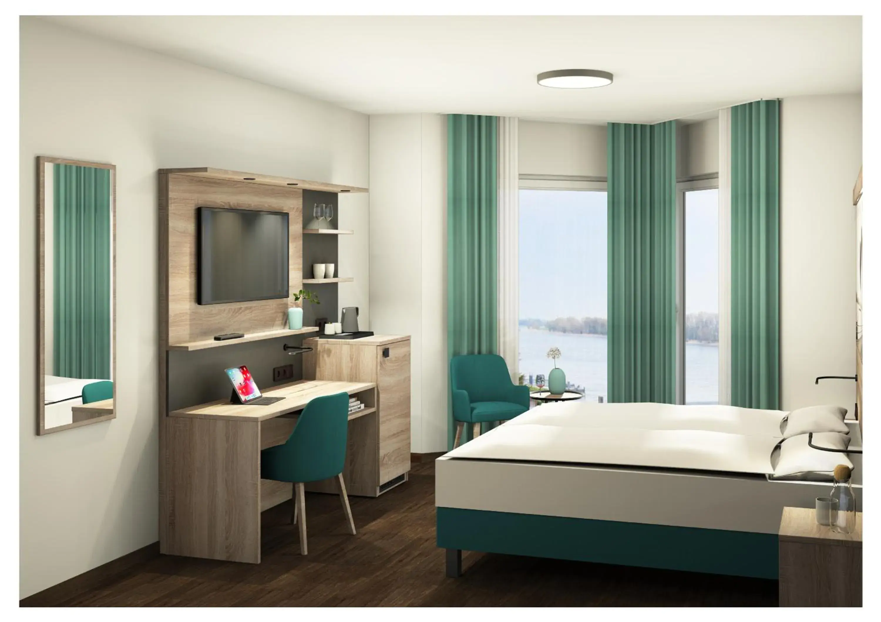 Bedroom, Bed in Hotel Rheinpark Rees Bedroom, Bed in Hotel Rheinpark Rees