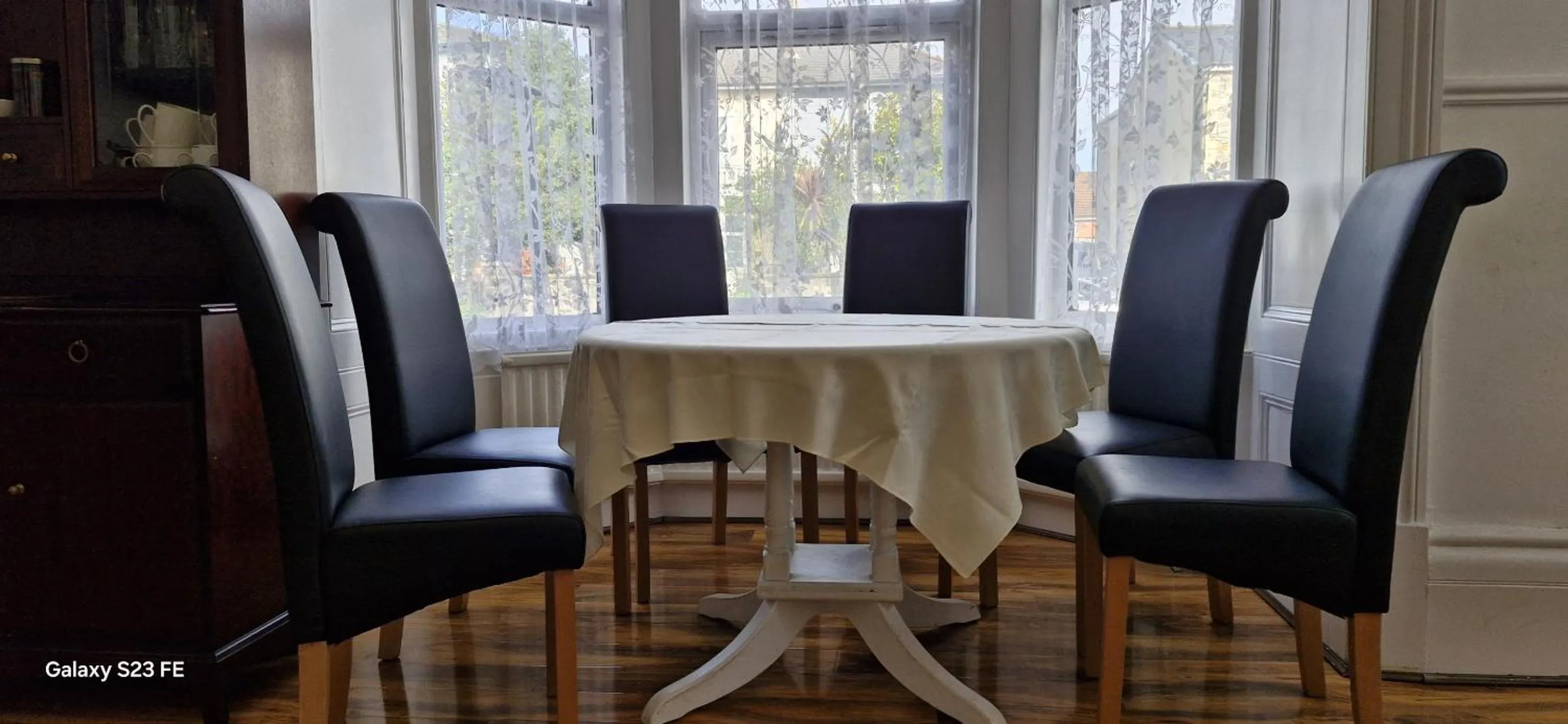 Dining area in Holly Lodge