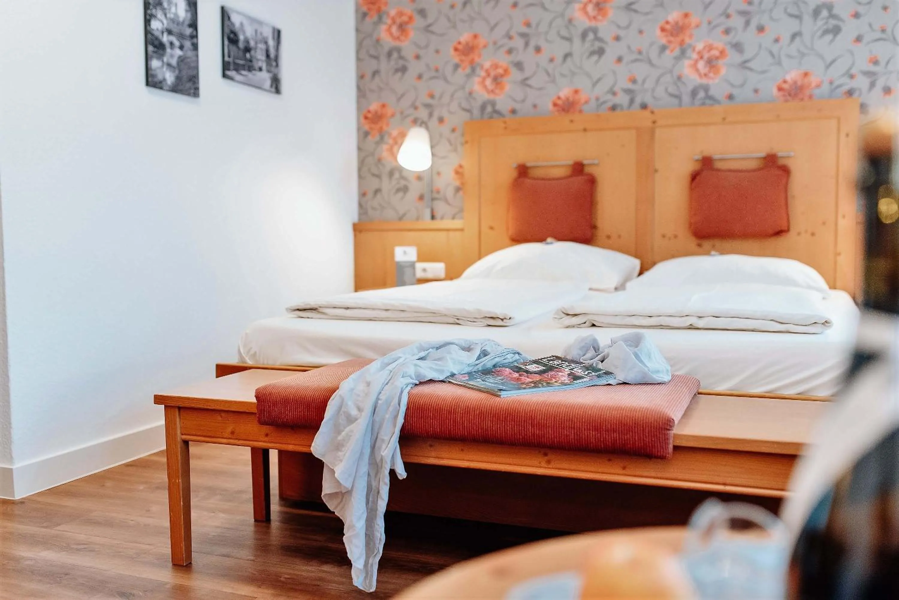 Photo of the whole room, Bed in Löwen Hotel & Restaurant