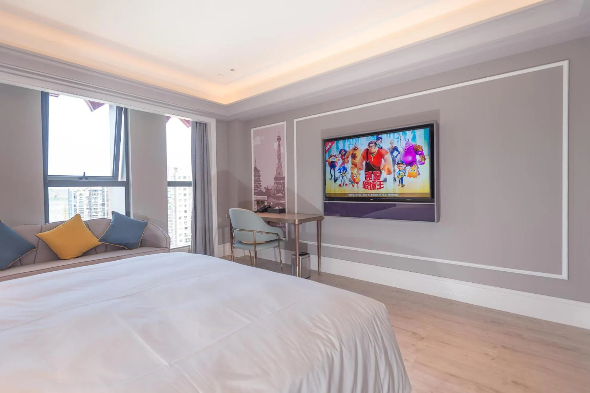 TV and multimedia, Bed in Mercure Hotel Hangzhou East Railway Station