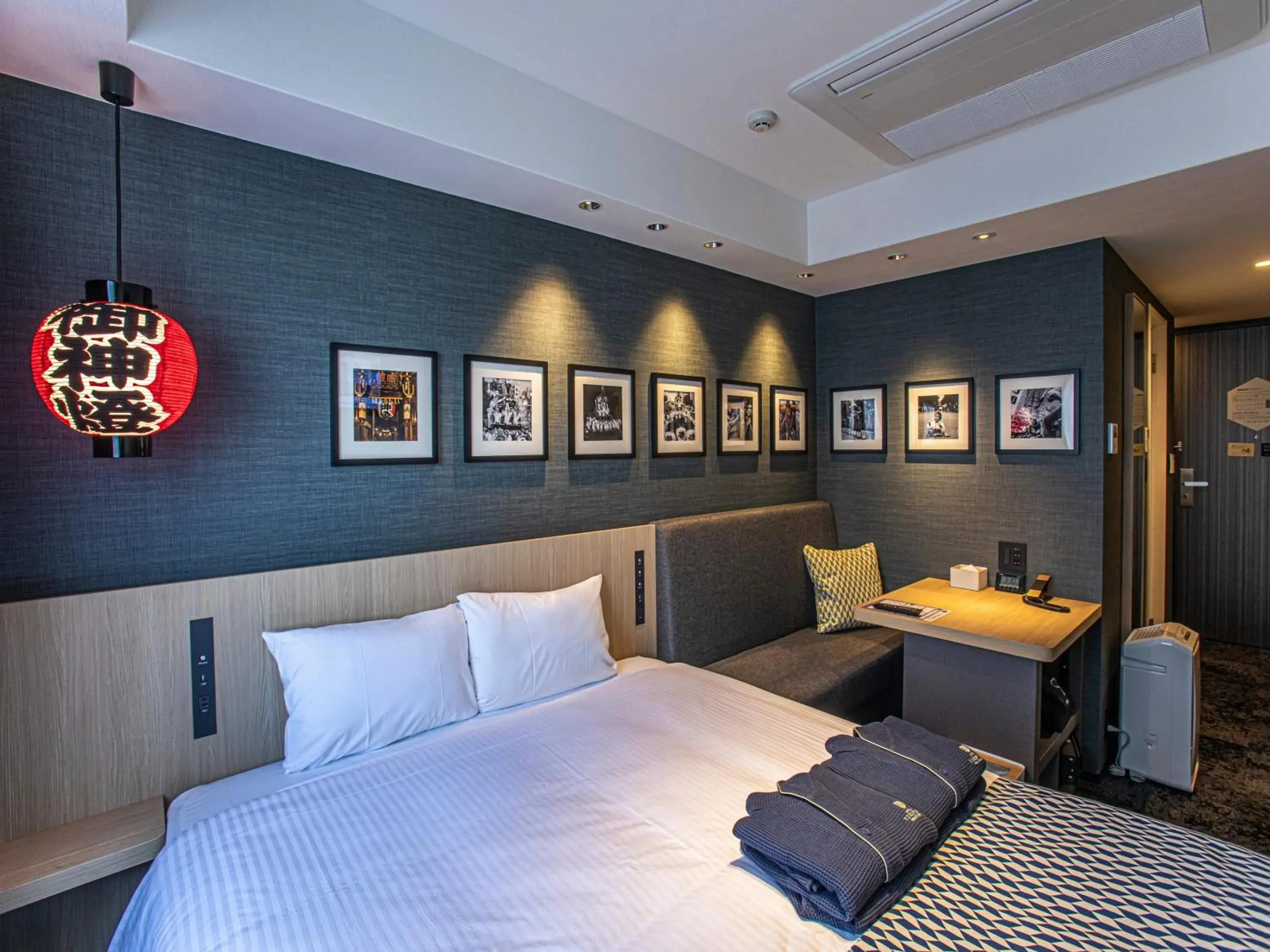 Photo of the whole room, Bed in Hotel Torifito Hakata Gion Photo of the whole room, Bed in Hotel Torifito Hakata Gion