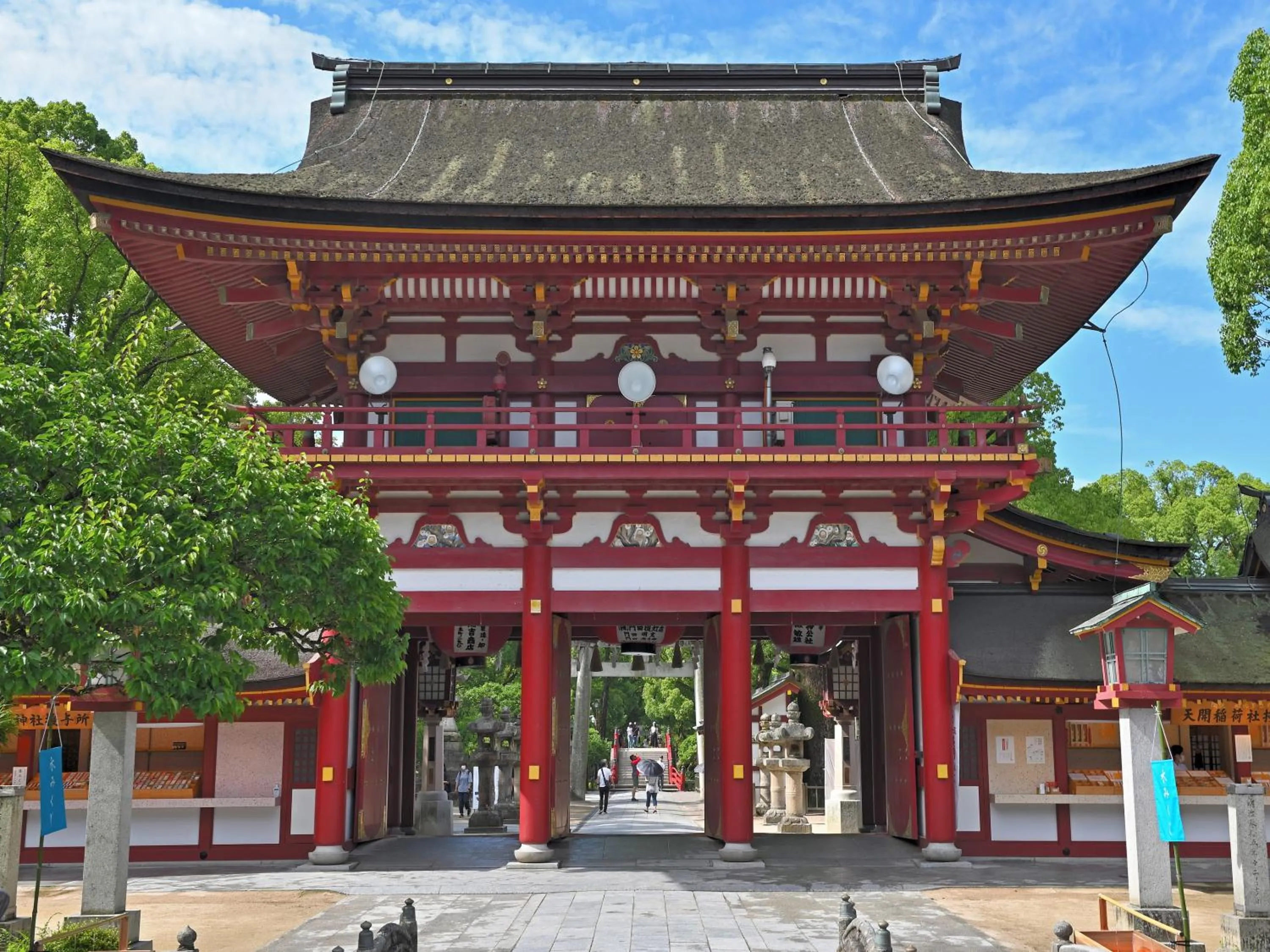 Nearby landmark in Hotel Torifito Hakata Gion