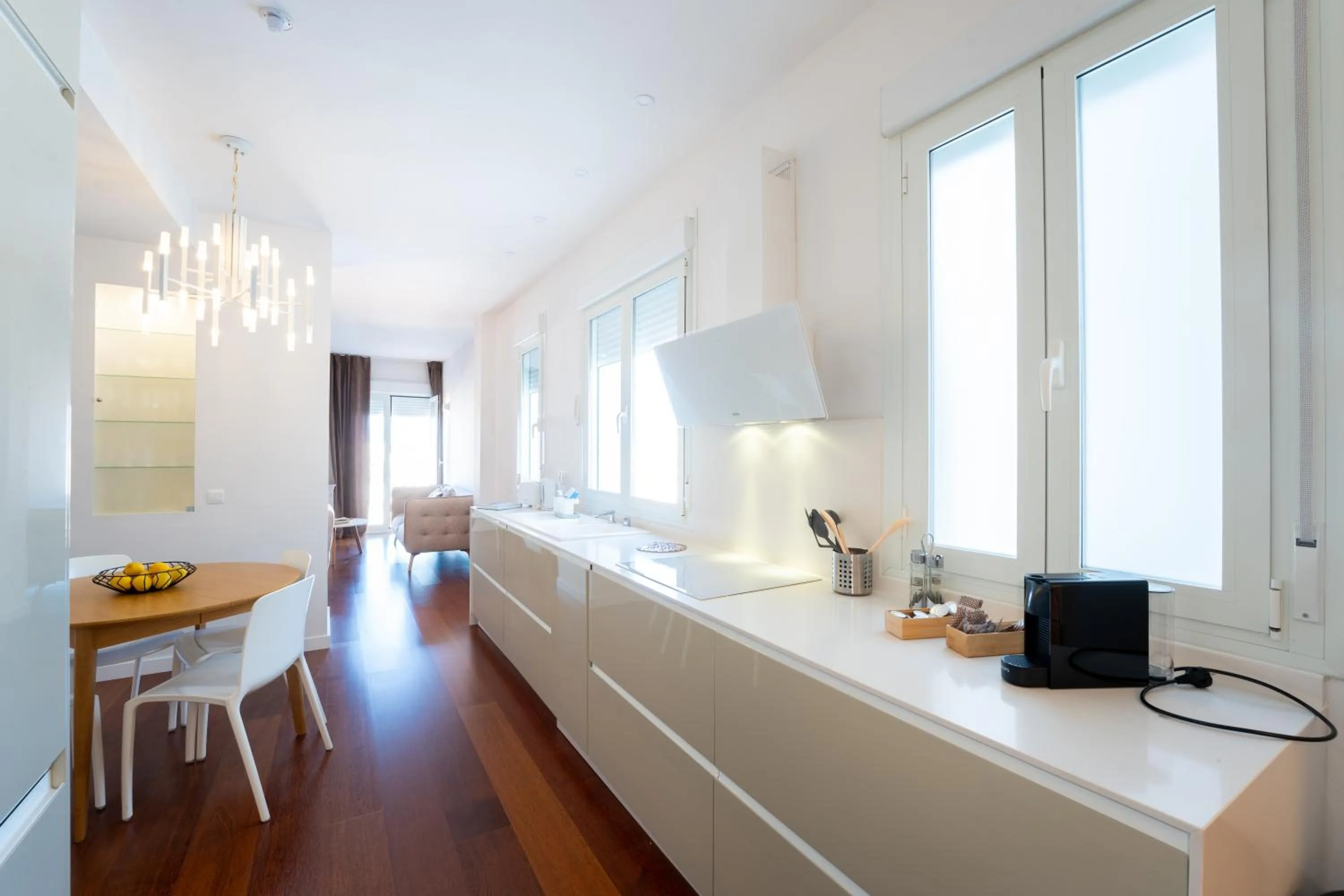 Living room in Plaza Mina Suites - Adults Recommended by Luxury Suites Cadiz