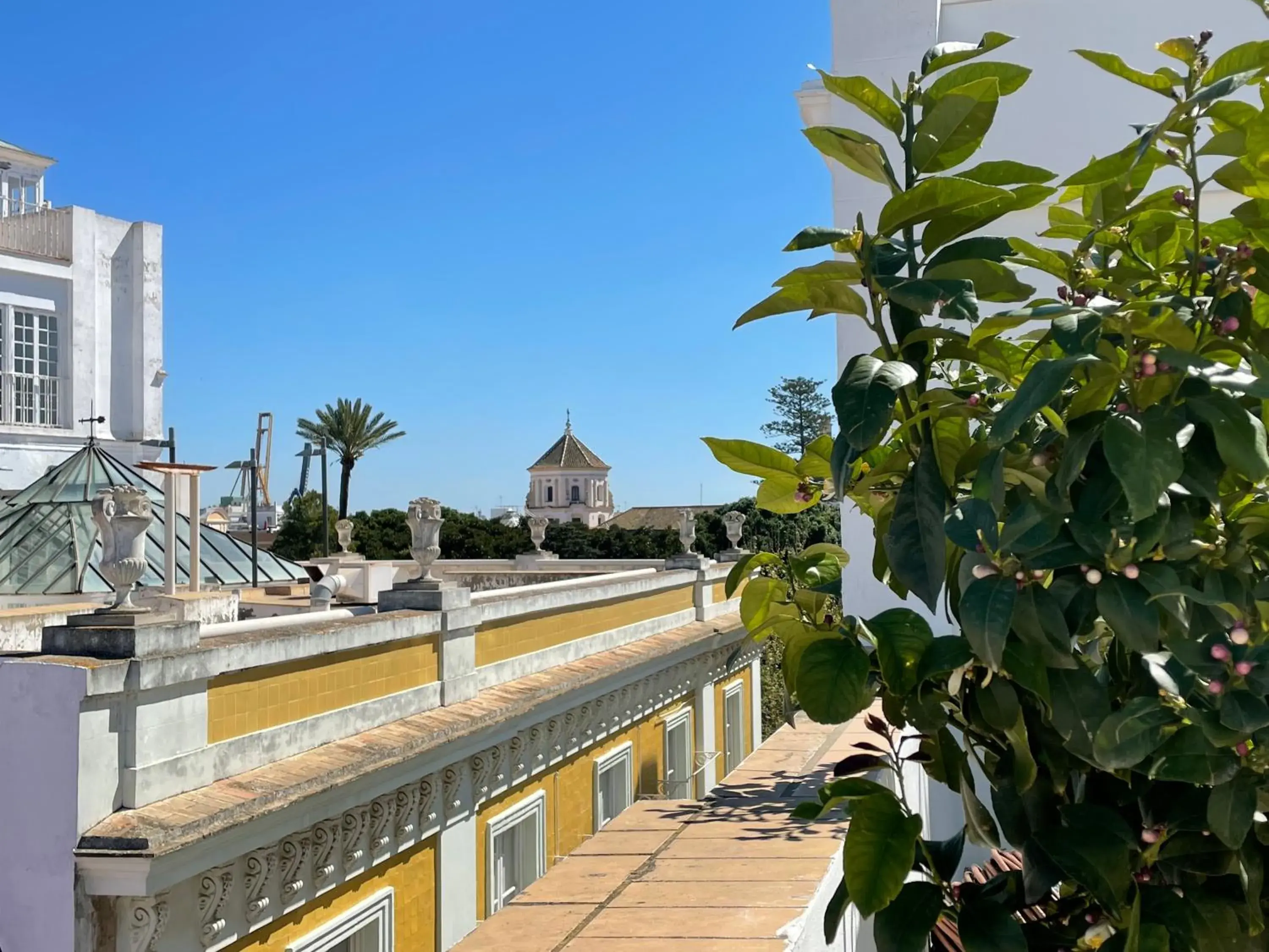 City view in Plaza Mina Suites - Adults Recommended by Luxury Suites Cadiz City view in Plaza Mina Suites - Adults Recommended by Luxury Suites Cadiz