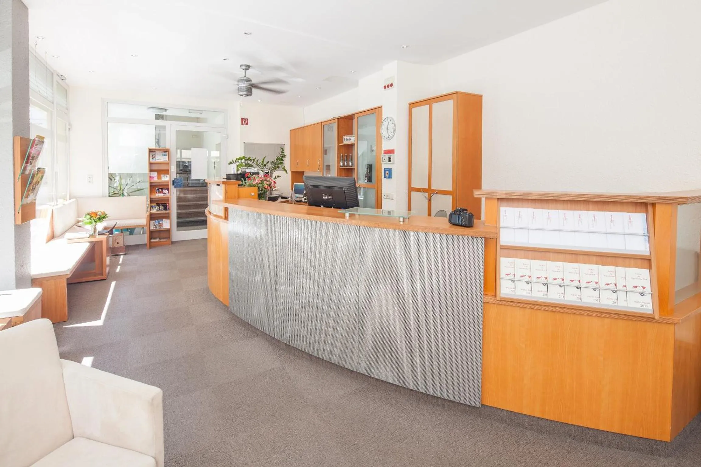 Lobby or reception in City Hotel Freiburg