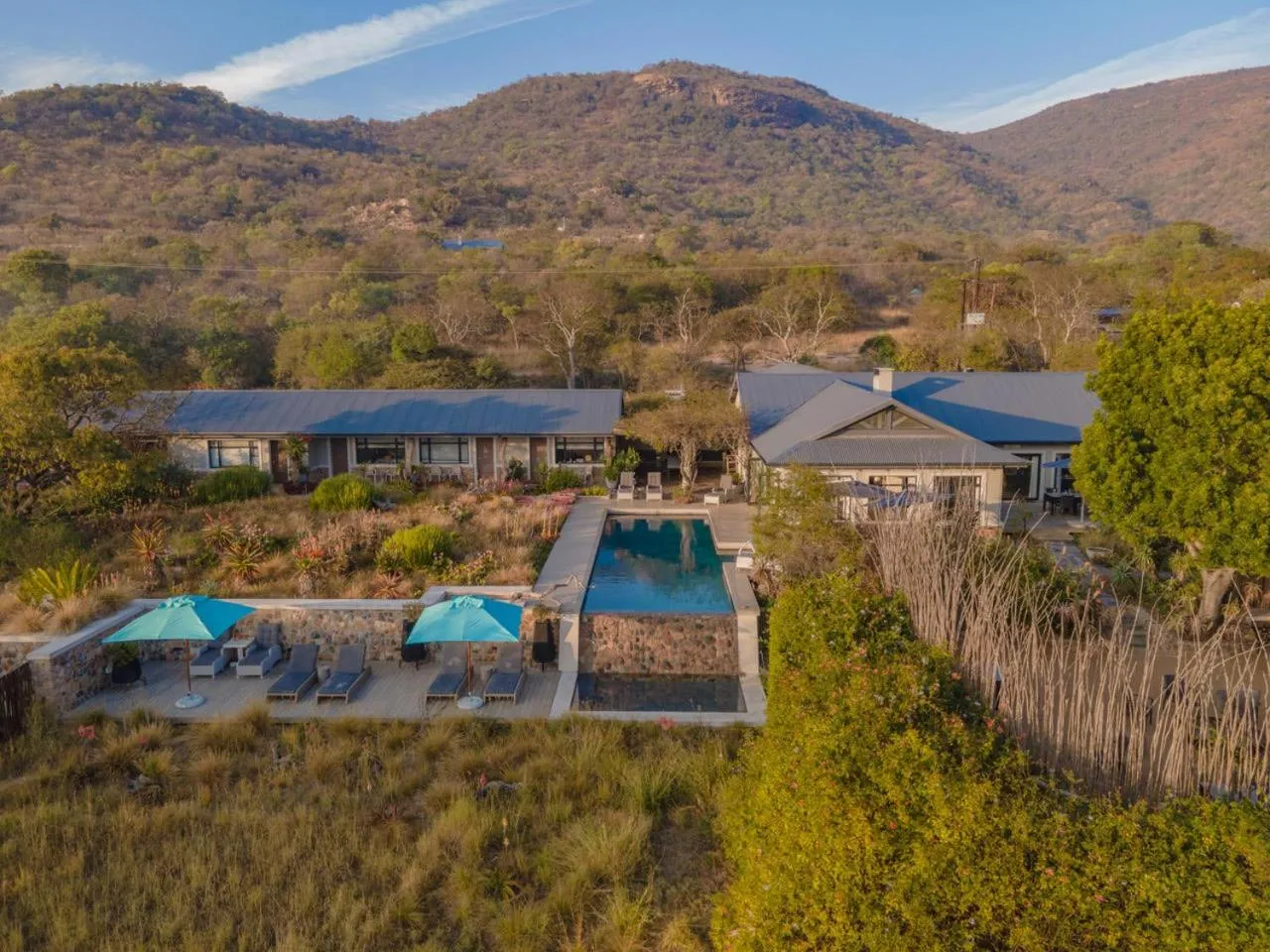 Property building in Valley Lodge - Babanango Game Reserve