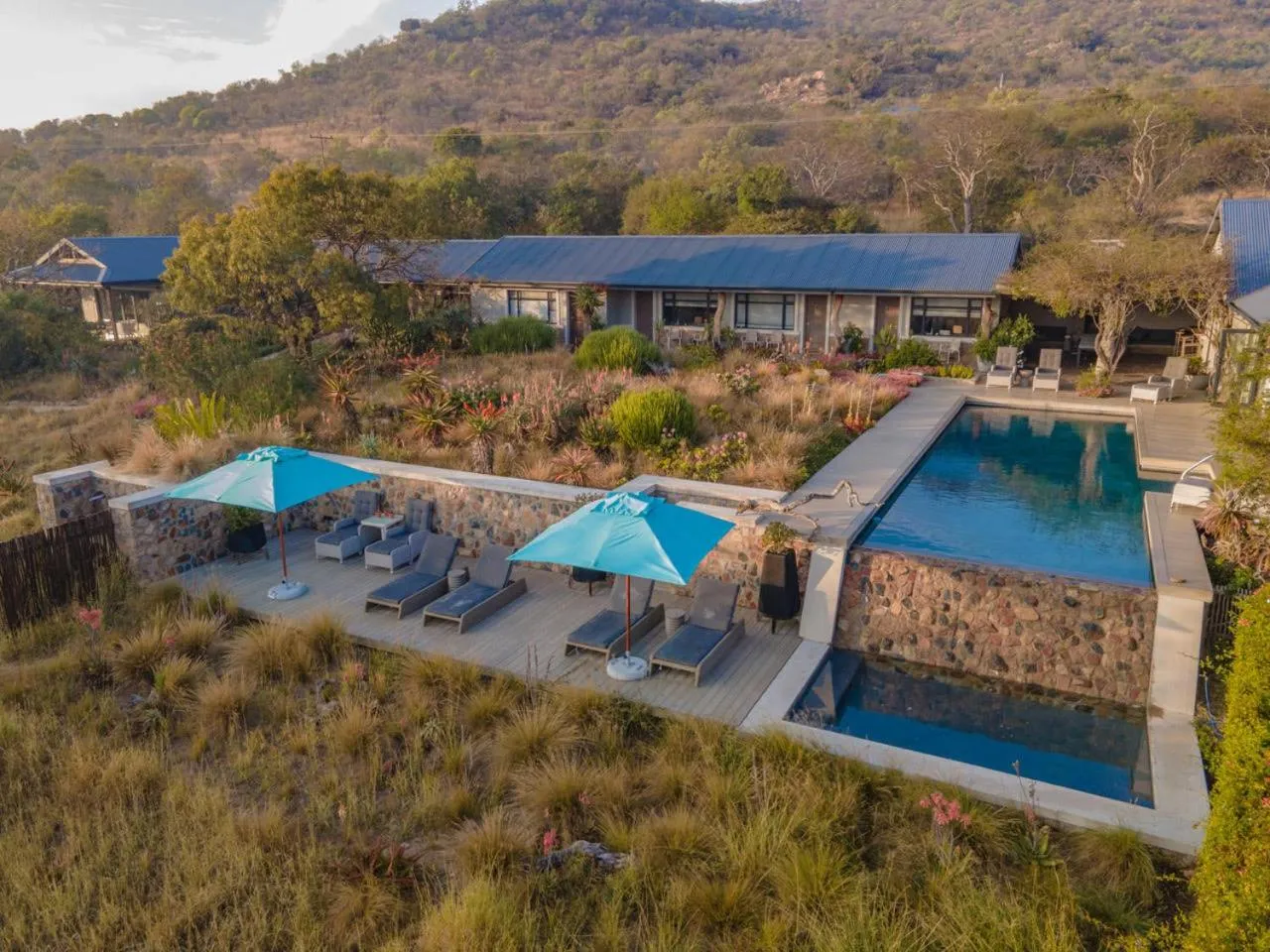 Property building in Valley Lodge - Babanango Game Reserve