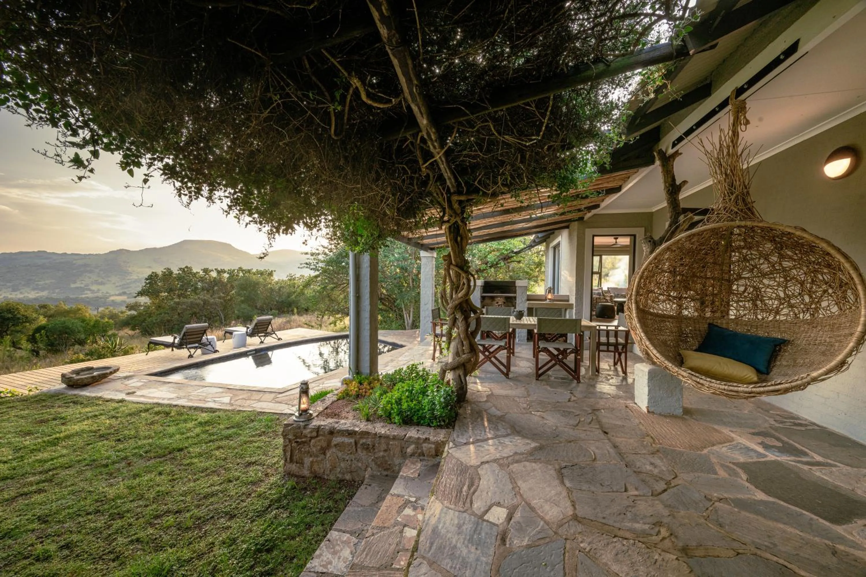 Property building in Valley Lodge - Babanango Game Reserve