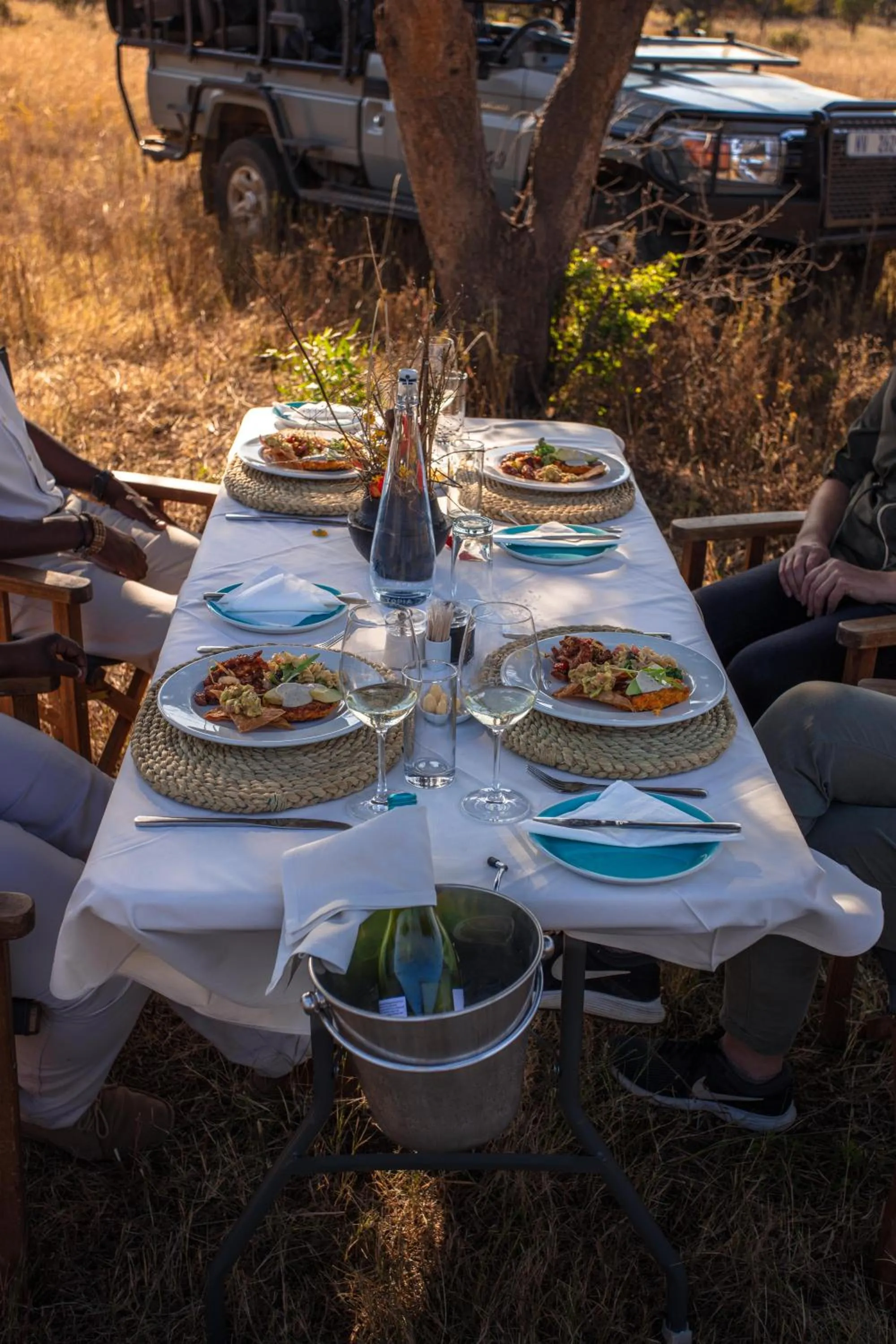Food and drinks in Valley Lodge - Babanango Game Reserve