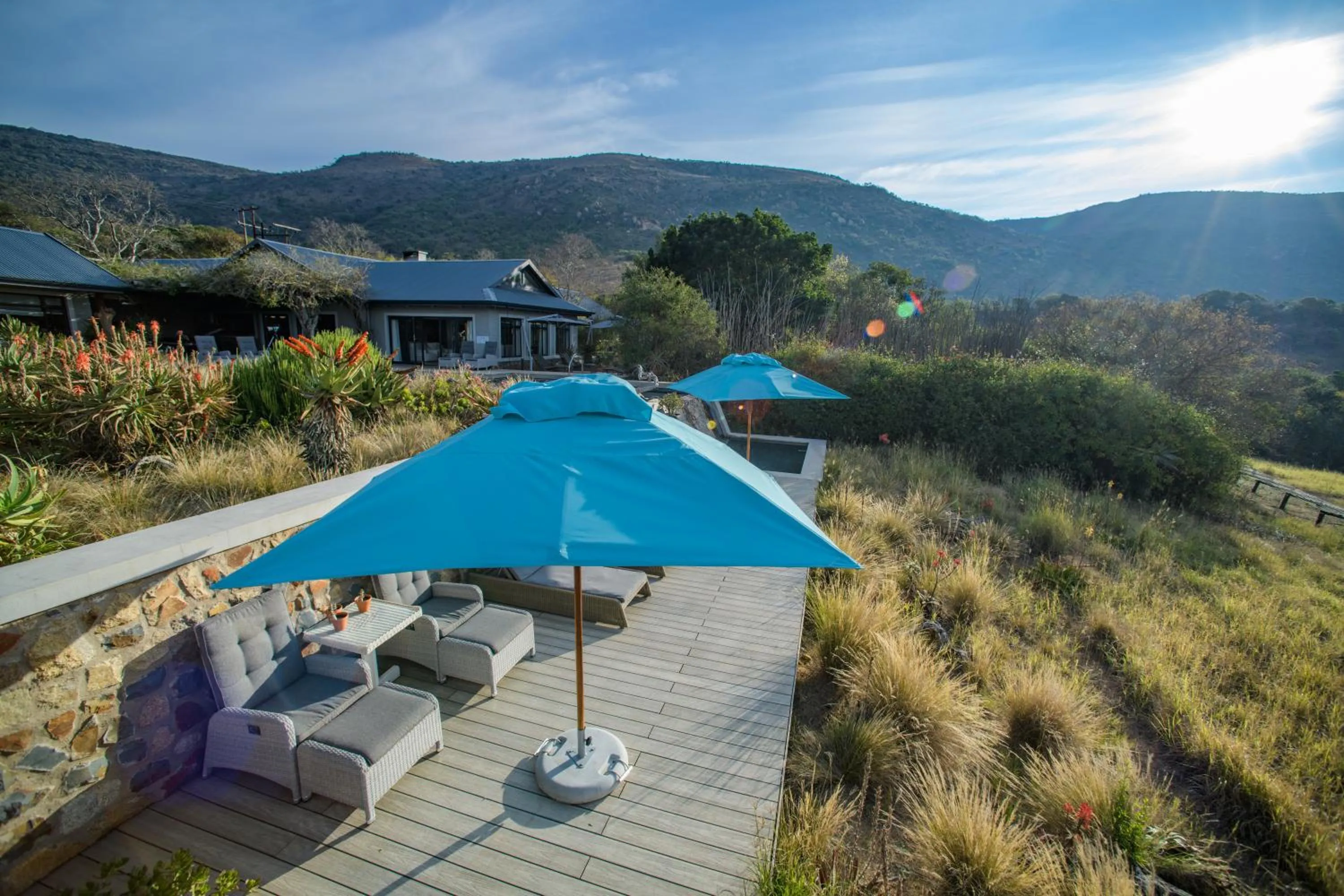 Property building in Valley Lodge - Babanango Game Reserve