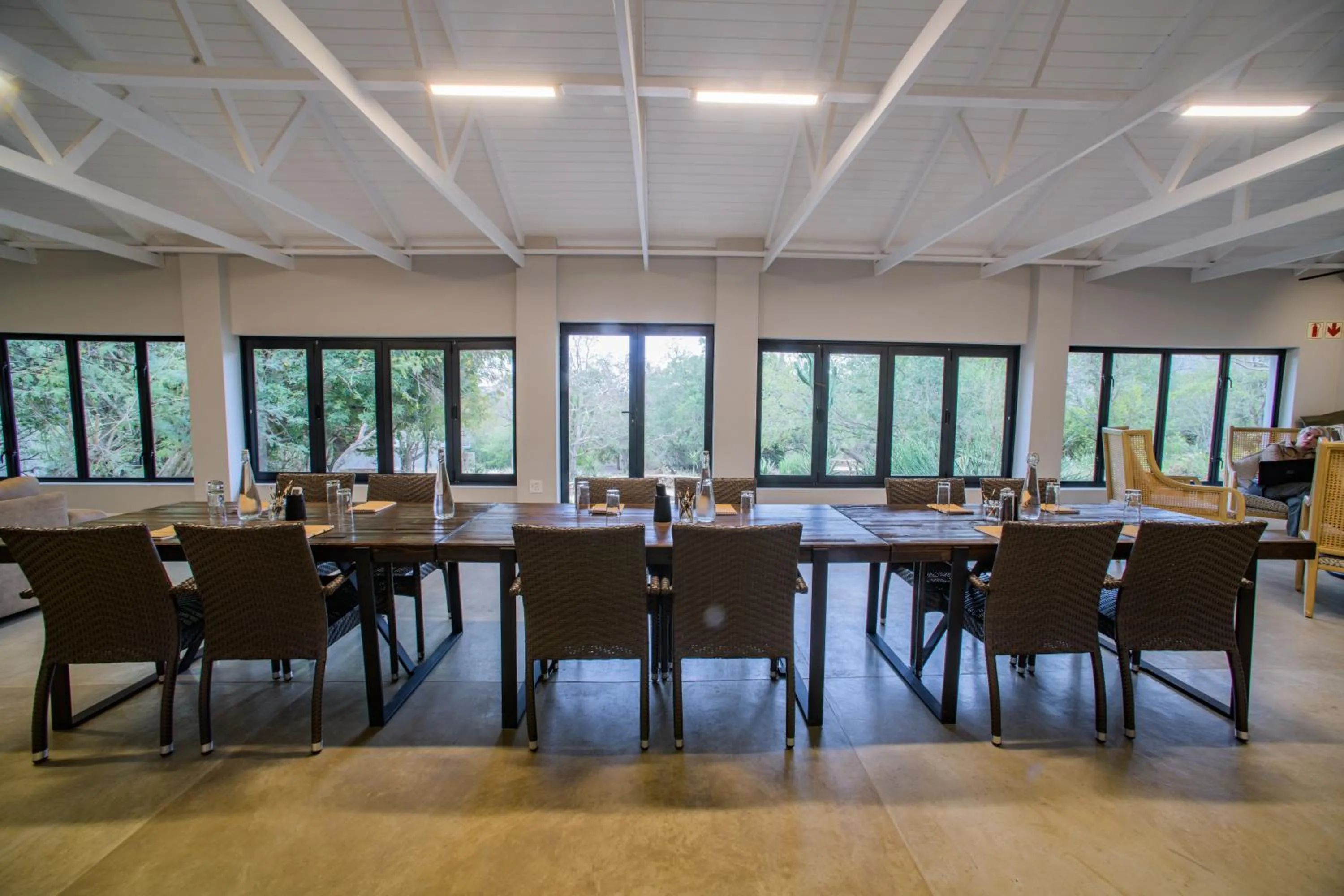 Meeting/conference room in Valley Lodge - Babanango Game Reserve