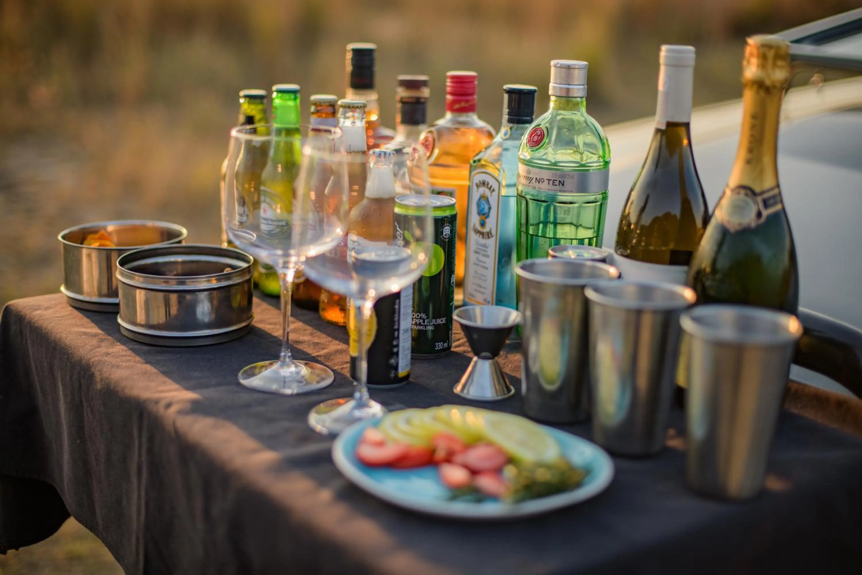 Food and drinks in Valley Lodge - Babanango Game Reserve