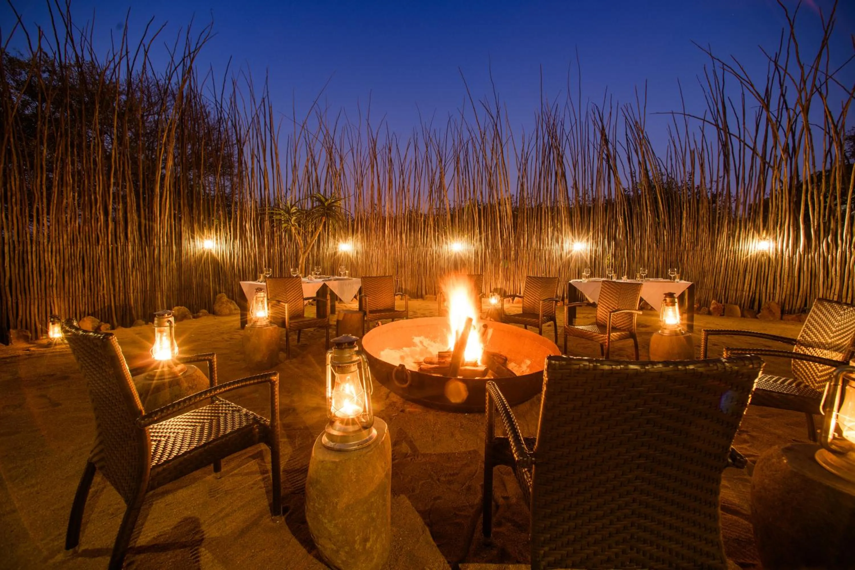 fireplace in Valley Lodge - Babanango Game Reserve
