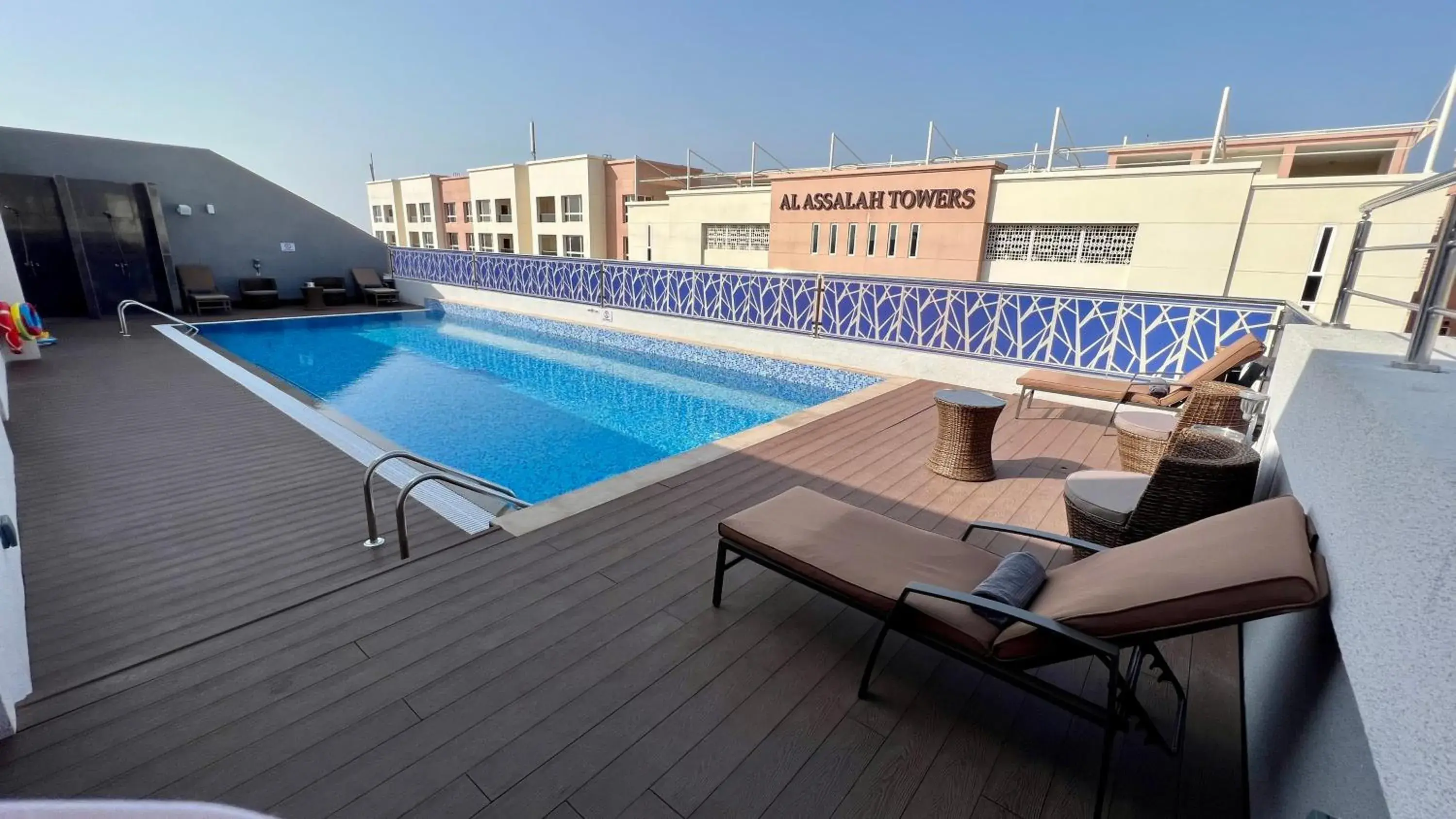 Swimming pool in Citadines Al Ghubrah Muscat Swimming pool in Citadines Al Ghubrah Muscat