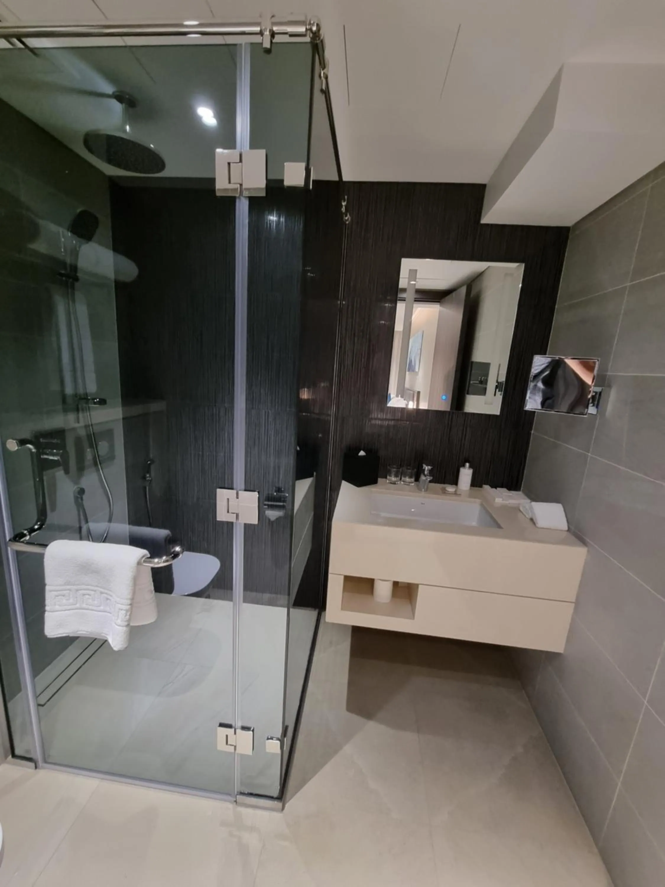Bathroom in Citadines Al Ghubrah Muscat