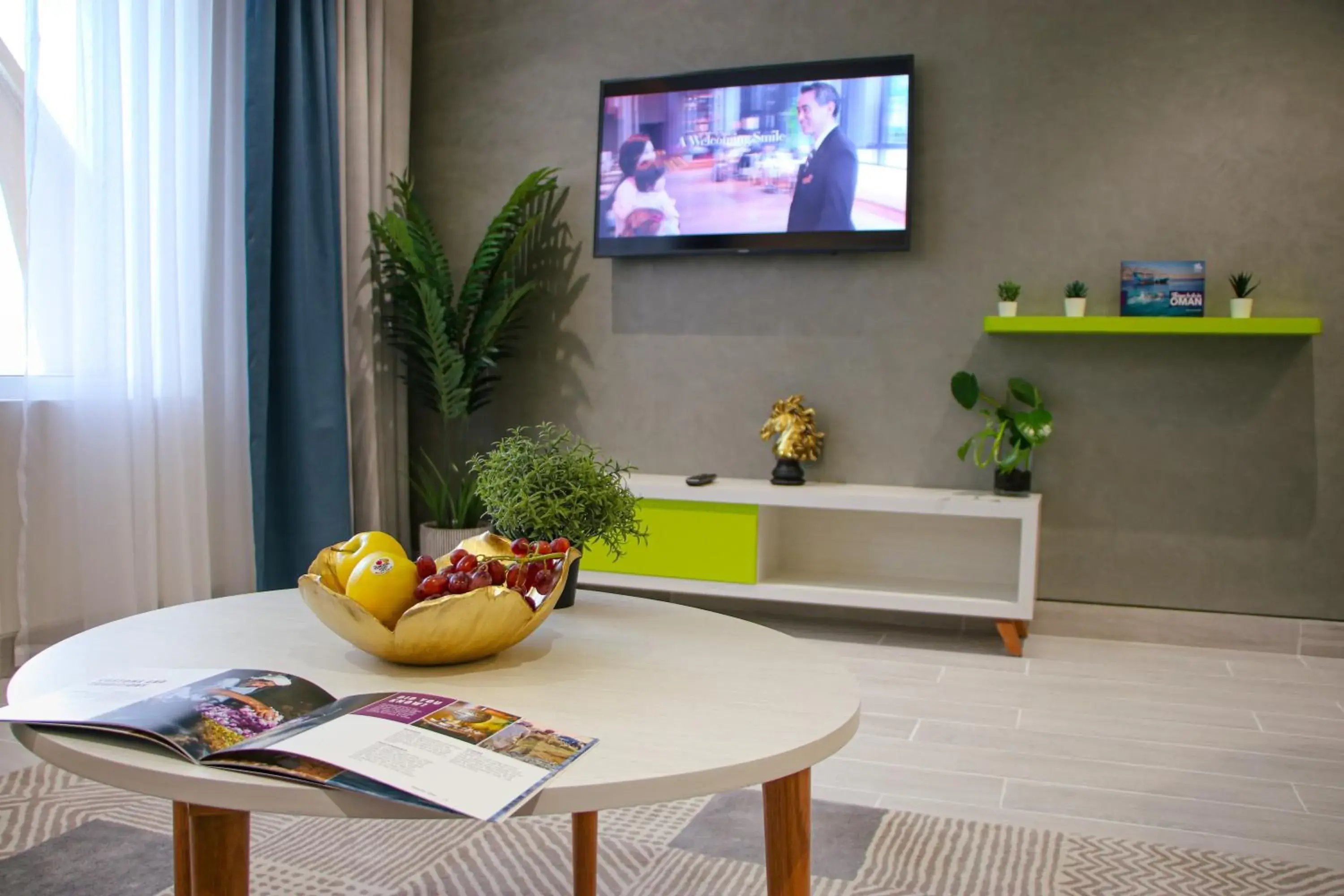 Living room in Citadines Al Ghubrah Muscat Living room in Citadines Al Ghubrah Muscat