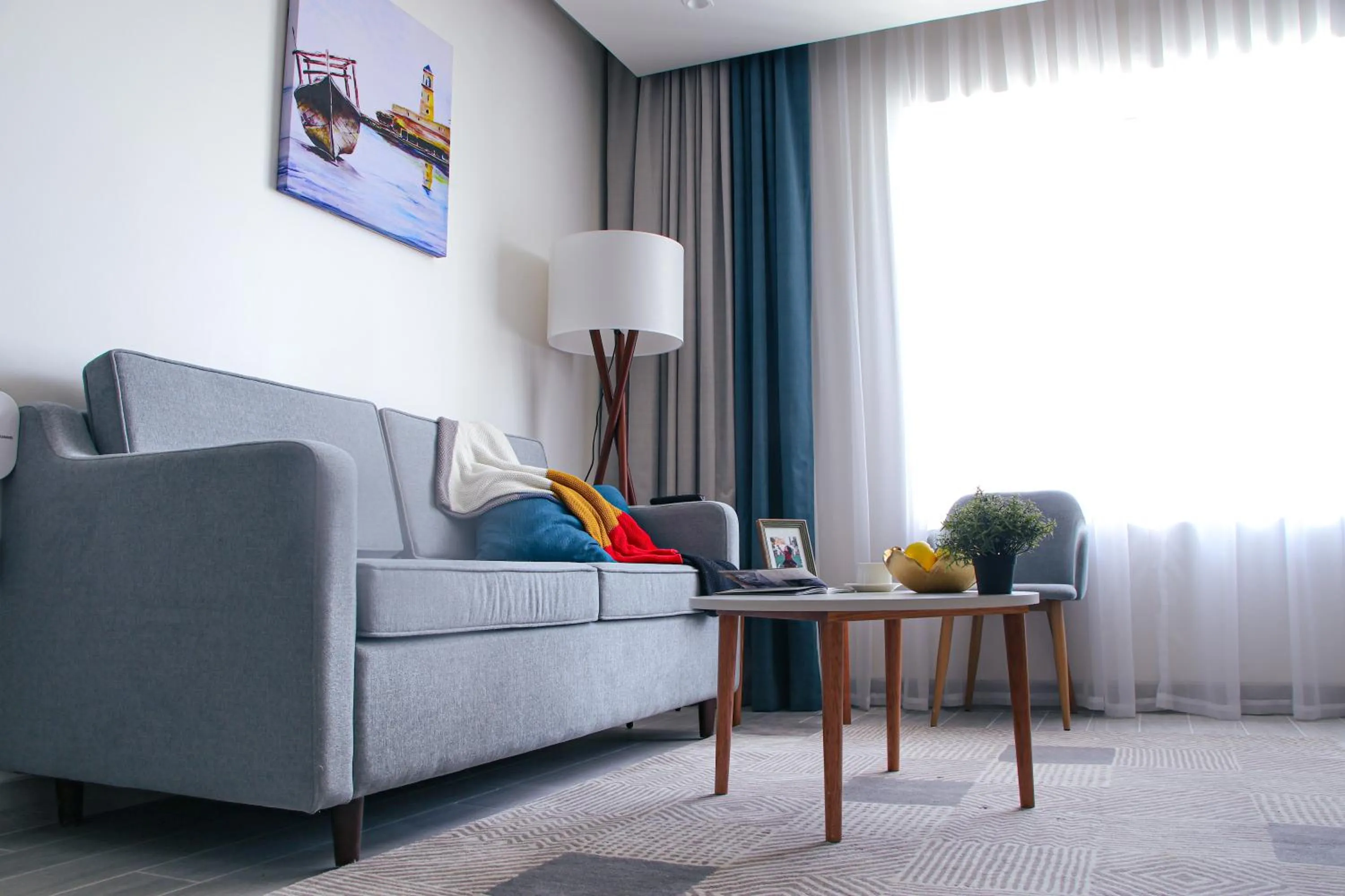 Living room in Citadines Al Ghubrah Muscat