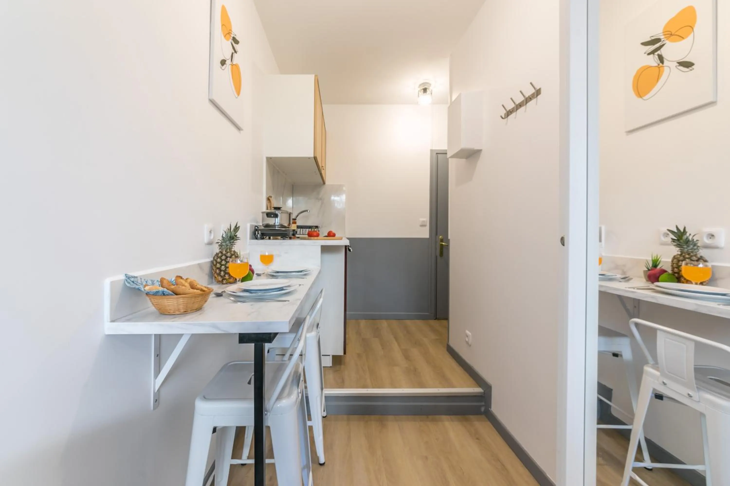 Kitchen or kitchenette in WS Tour Eiffel - Saint-Charles