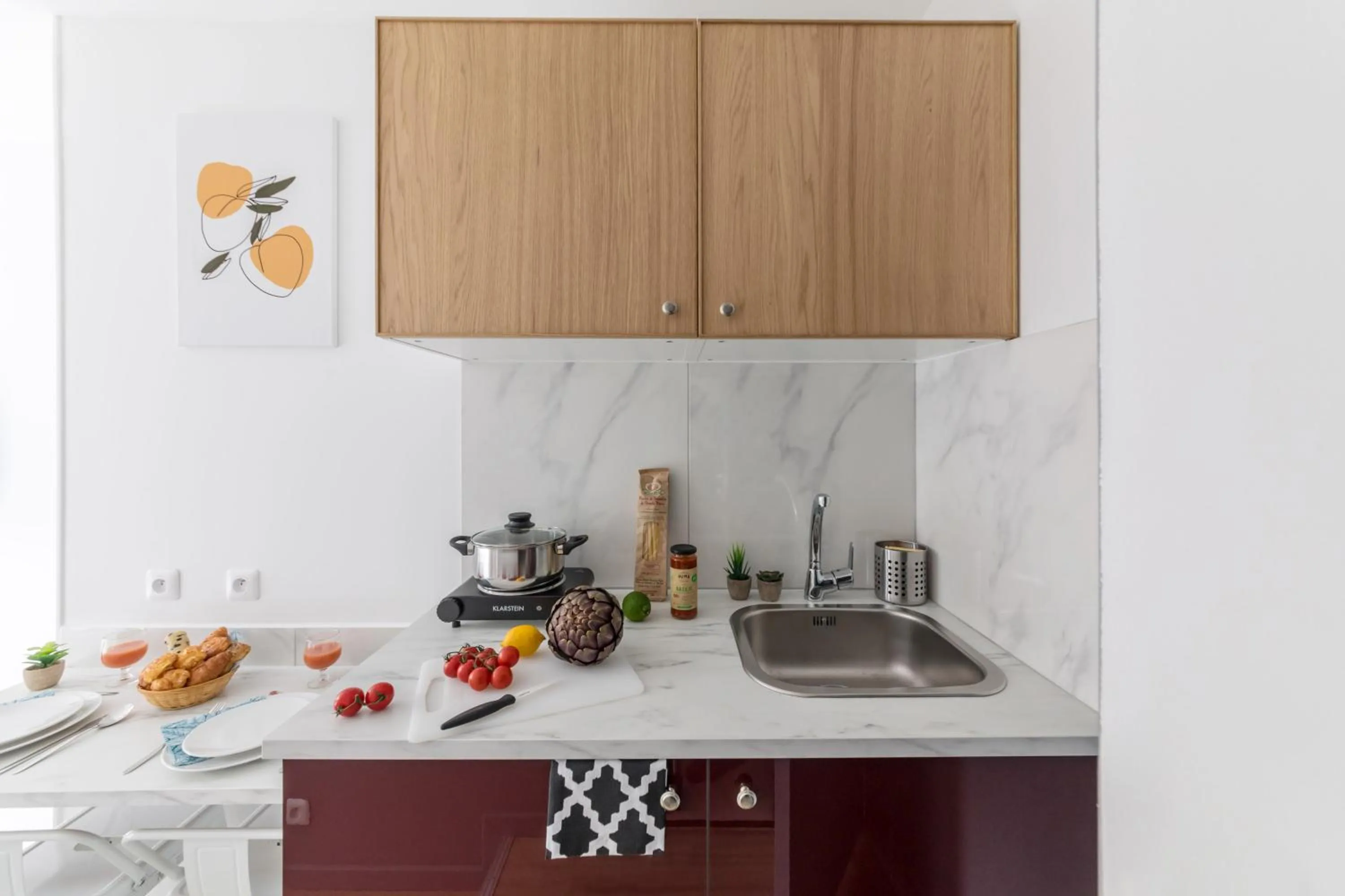 Kitchen or kitchenette in WS Tour Eiffel - Saint-Charles