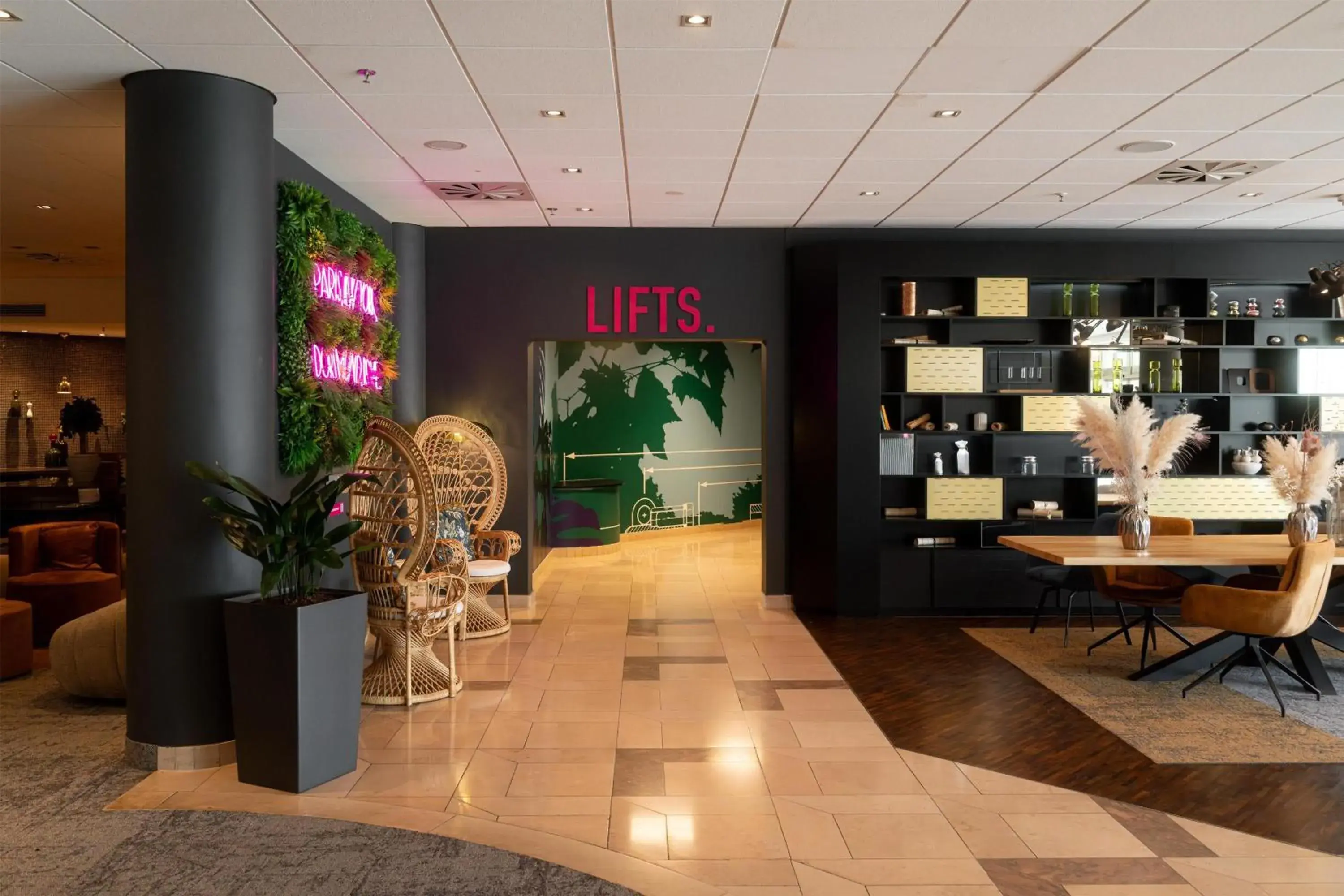 Lobby or reception in Radisson Blu Hotel Dortmund Lobby or reception in Radisson Blu Hotel Dortmund