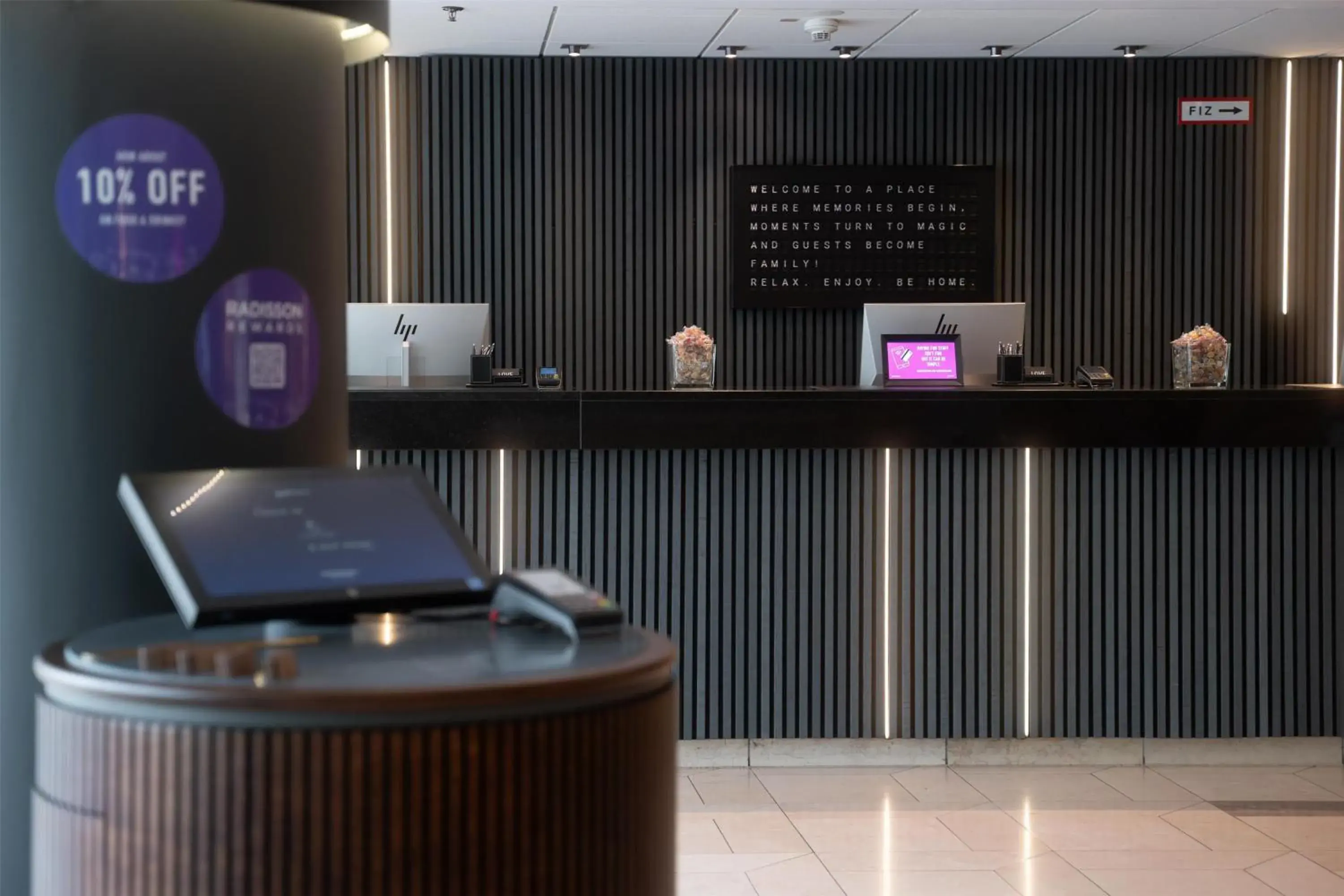 Lobby or reception in Radisson Blu Hotel Dortmund Lobby or reception in Radisson Blu Hotel Dortmund