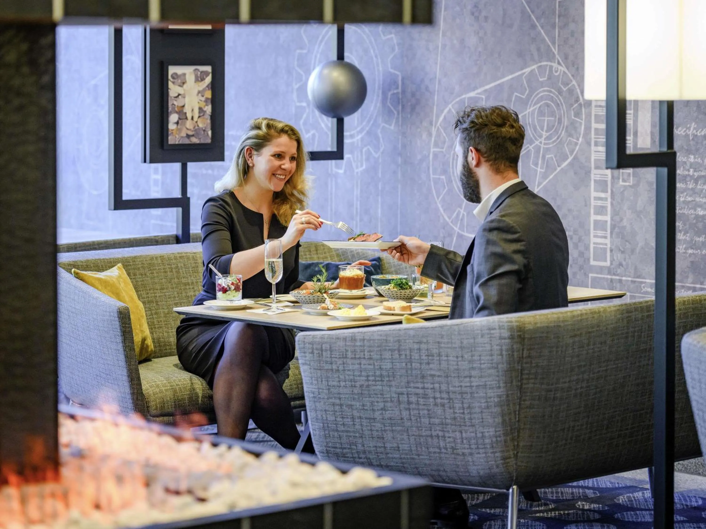 Restaurant/places to eat in Mercure Hotel Bochum City