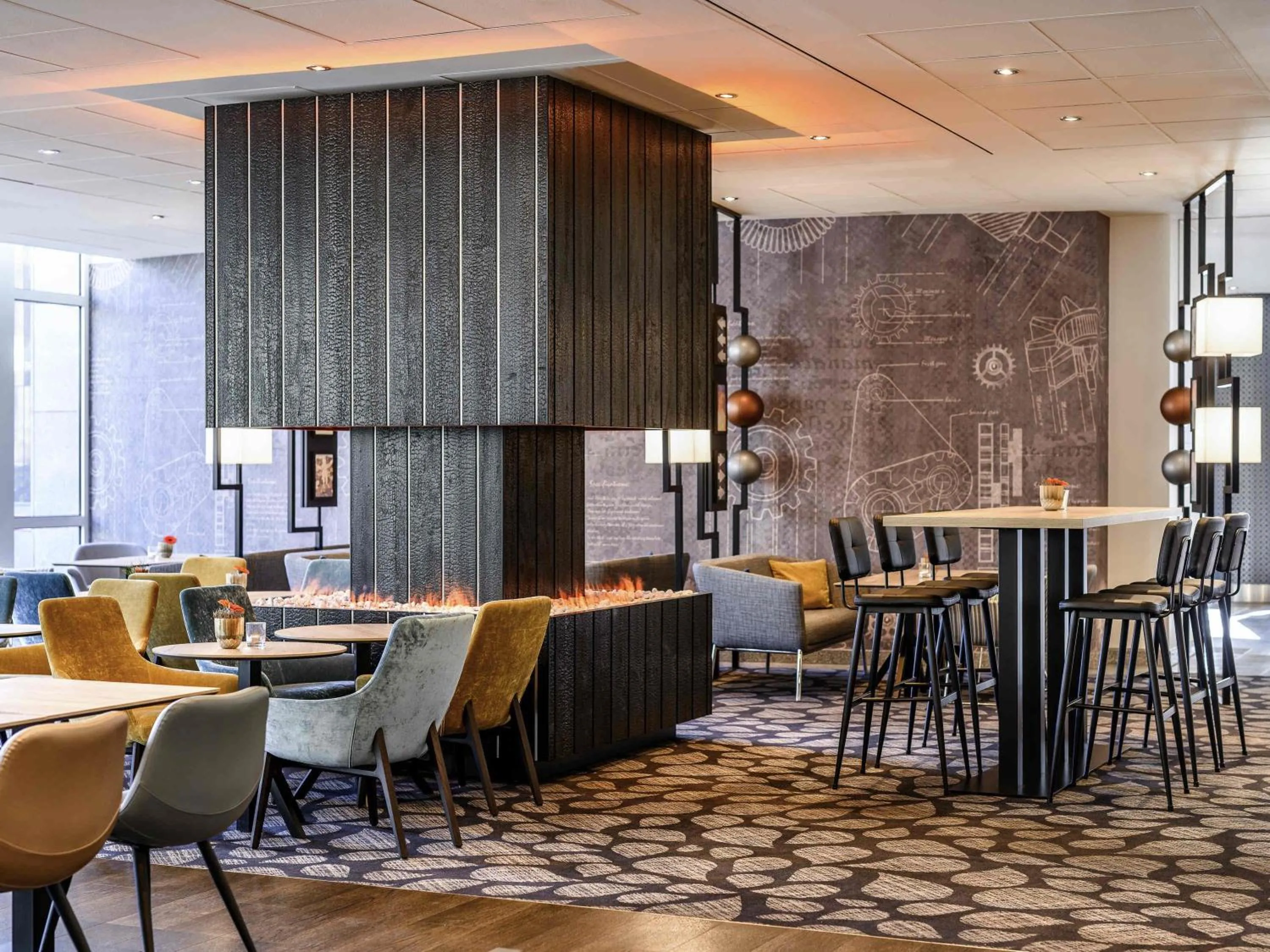 Lounge or bar in Mercure Hotel Bochum City