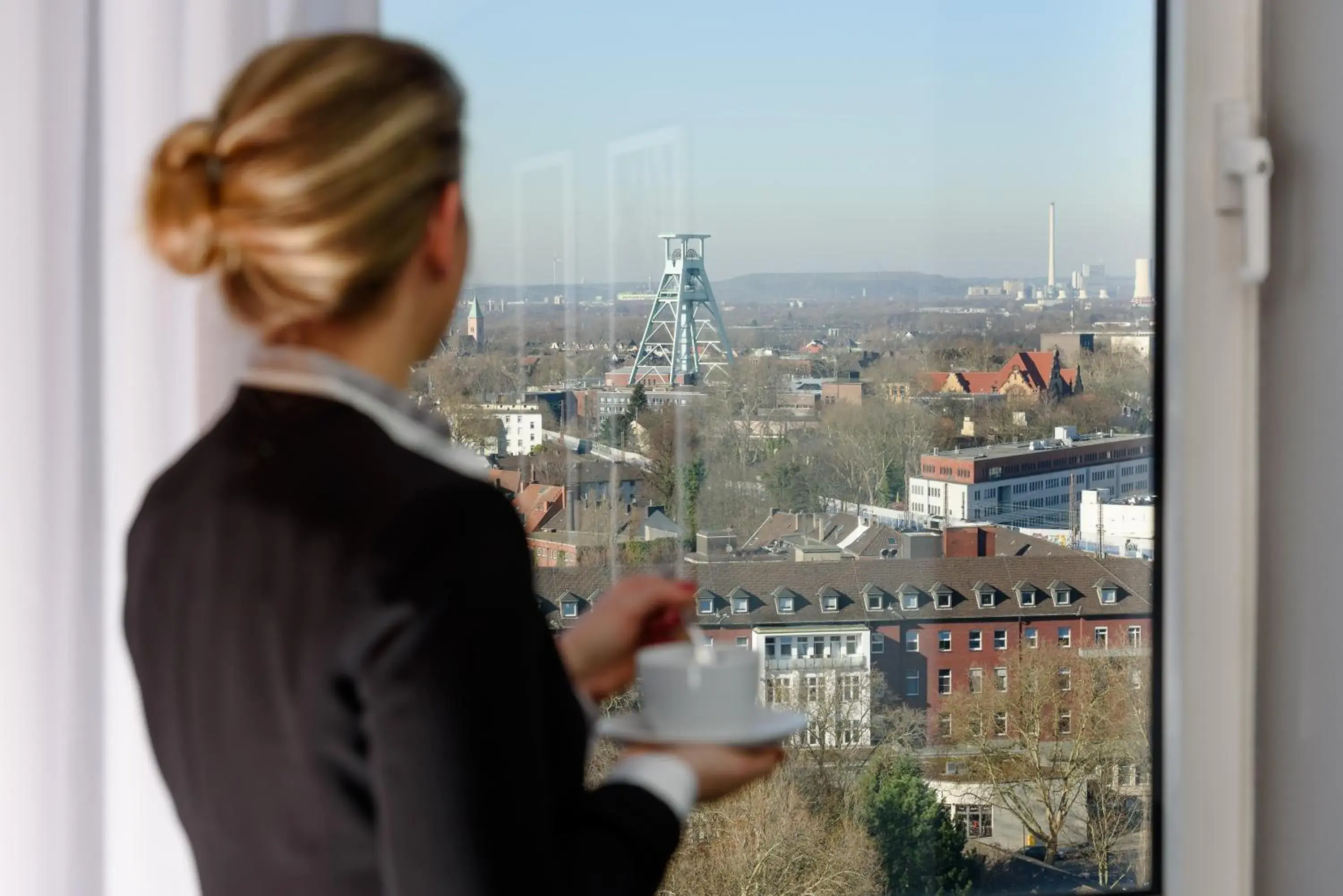 City view in Mercure Hotel Bochum City City view in Mercure Hotel Bochum City