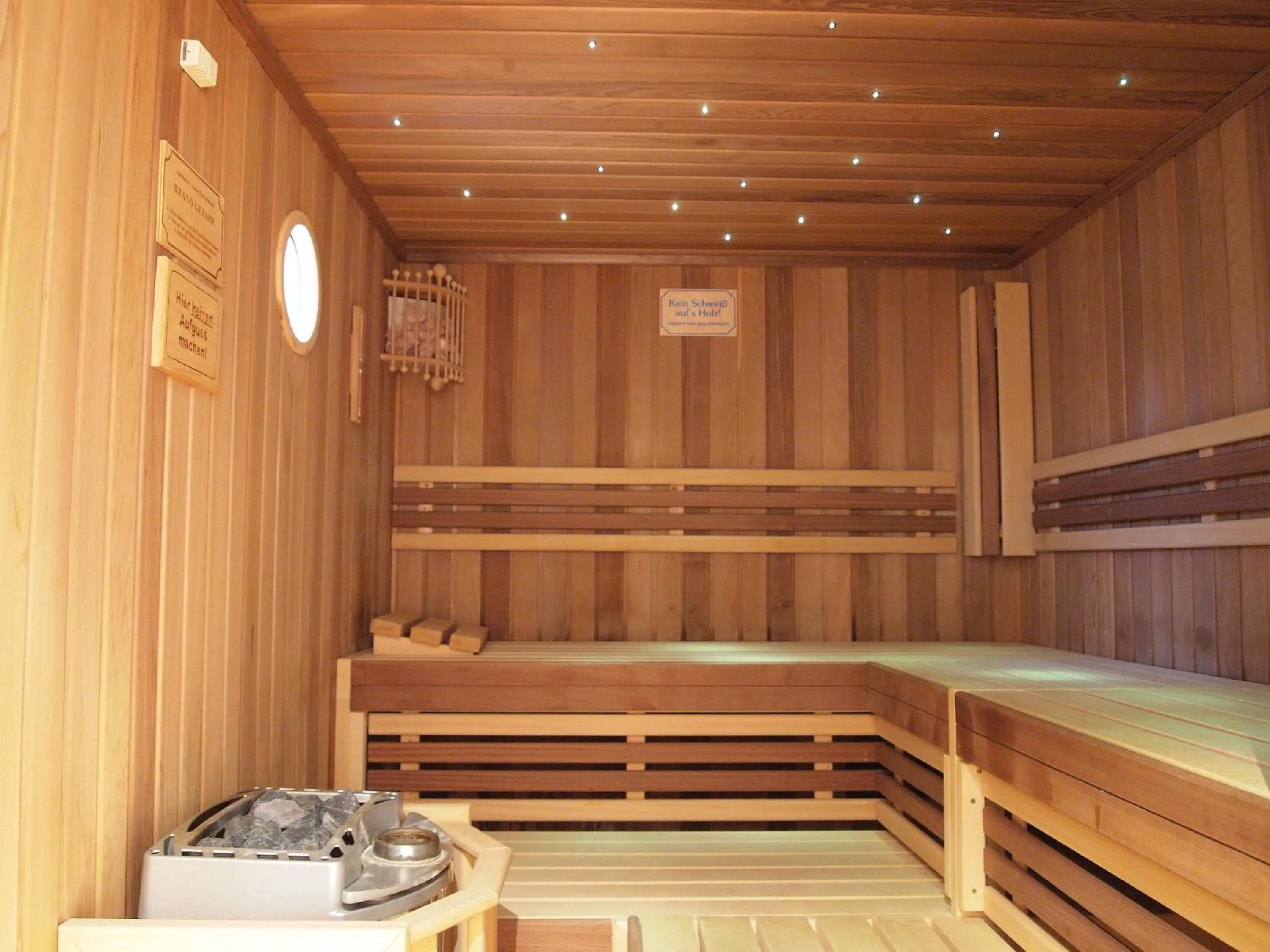 Sauna in Parkhotel zum Stern