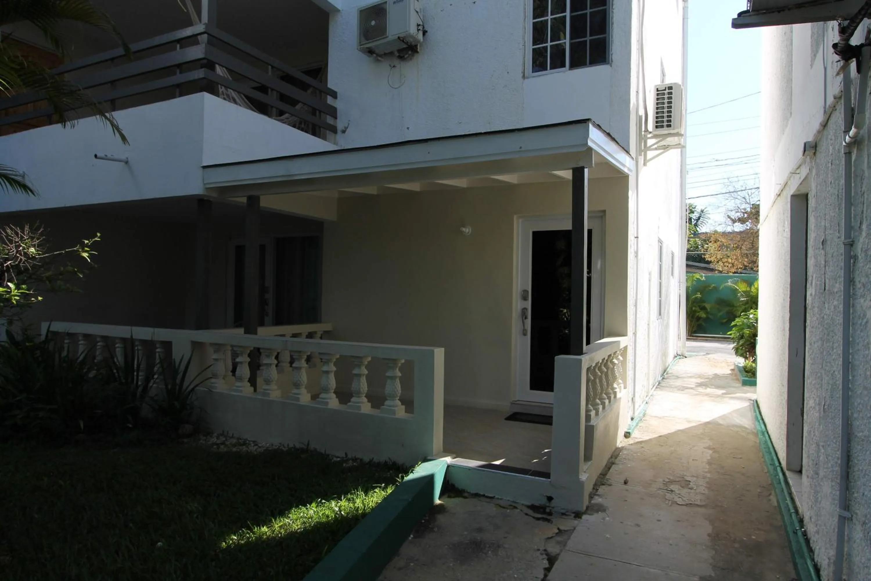 Patio in Sand and Blue Seas