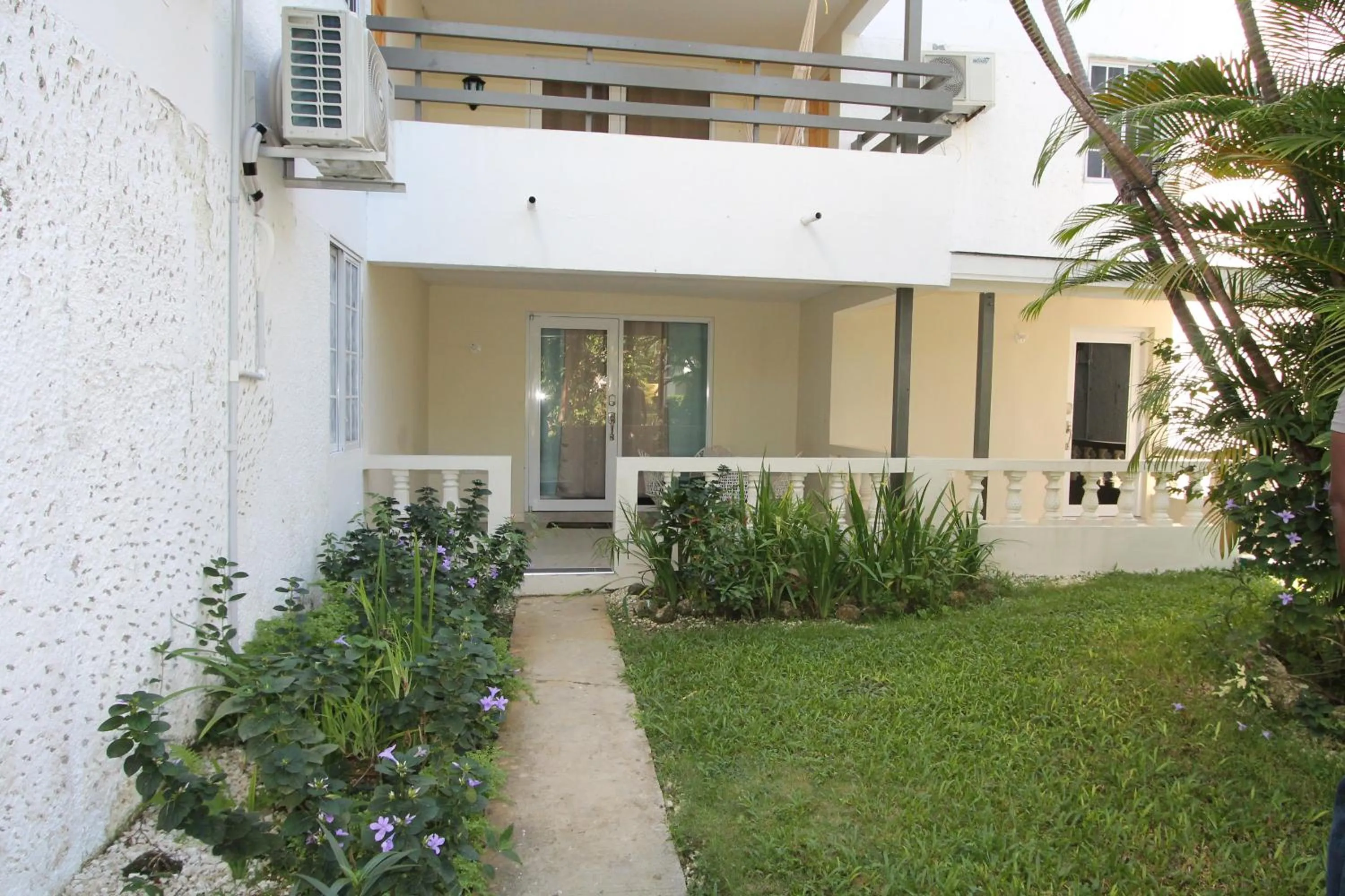 Patio in Sand and Blue Seas