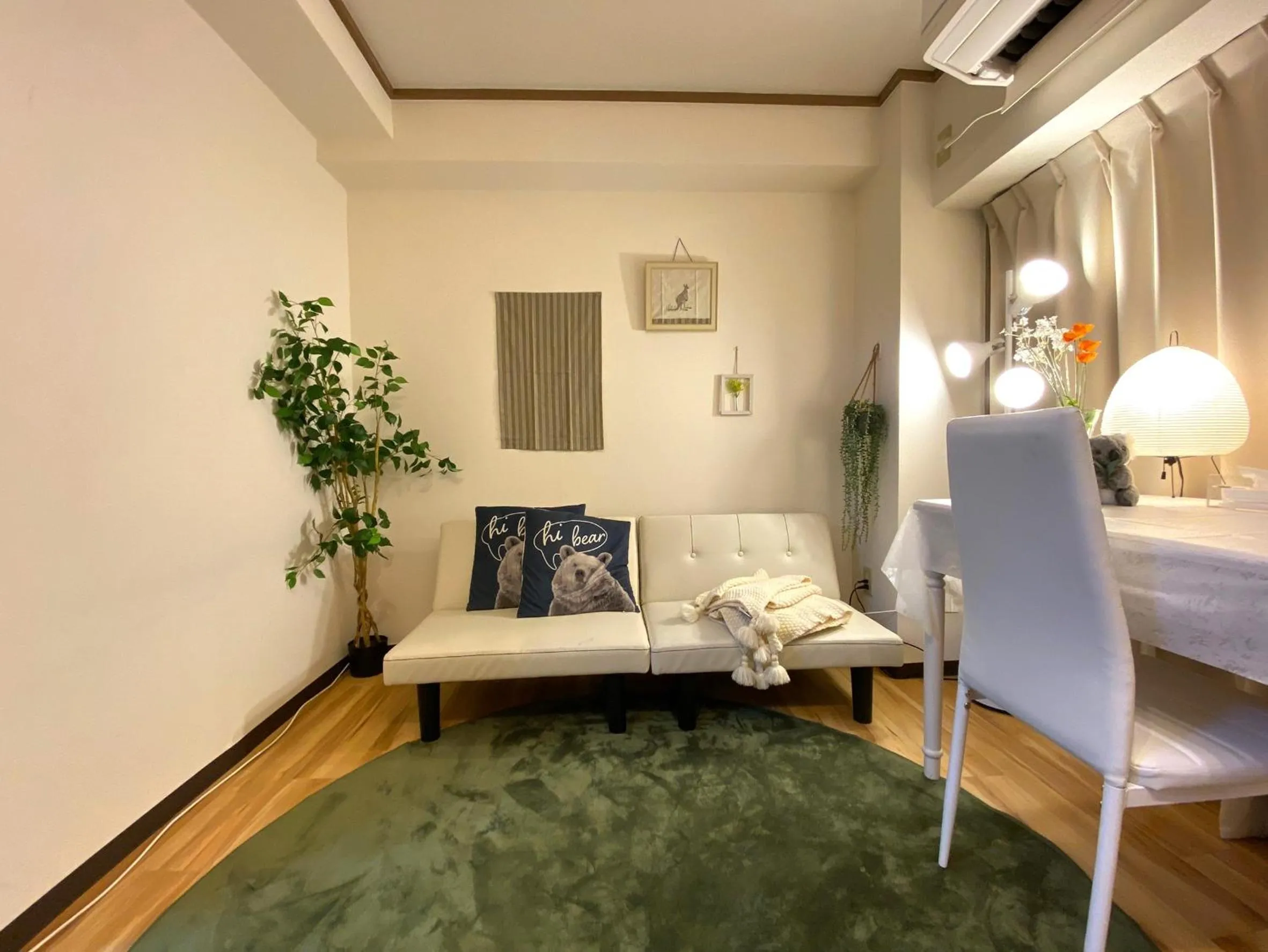 Bed in Yoyogi Apartment 2-401 by Tranova