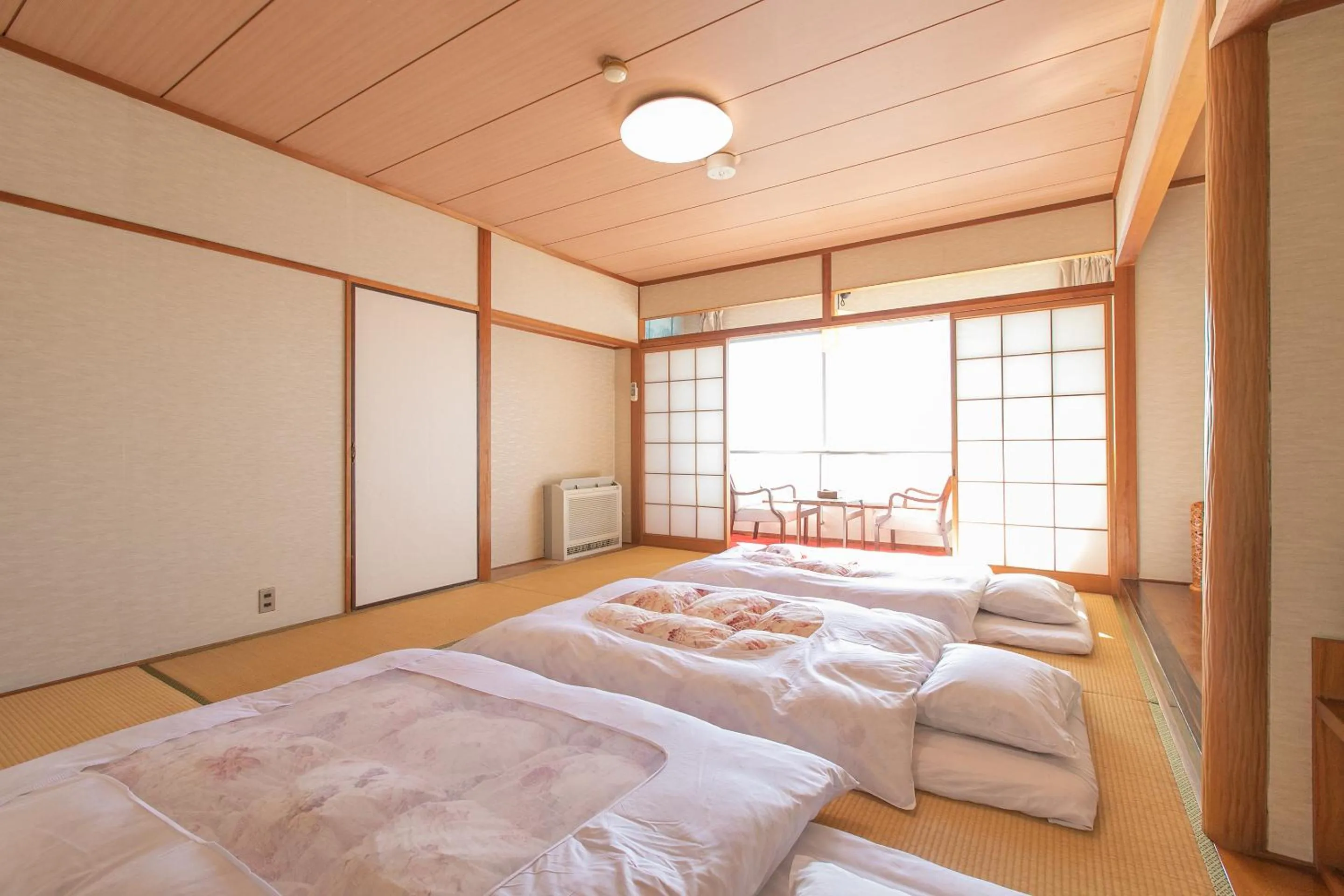 Photo of the whole room, Bed in Tabist Setouchinoyado Takehara Seaside