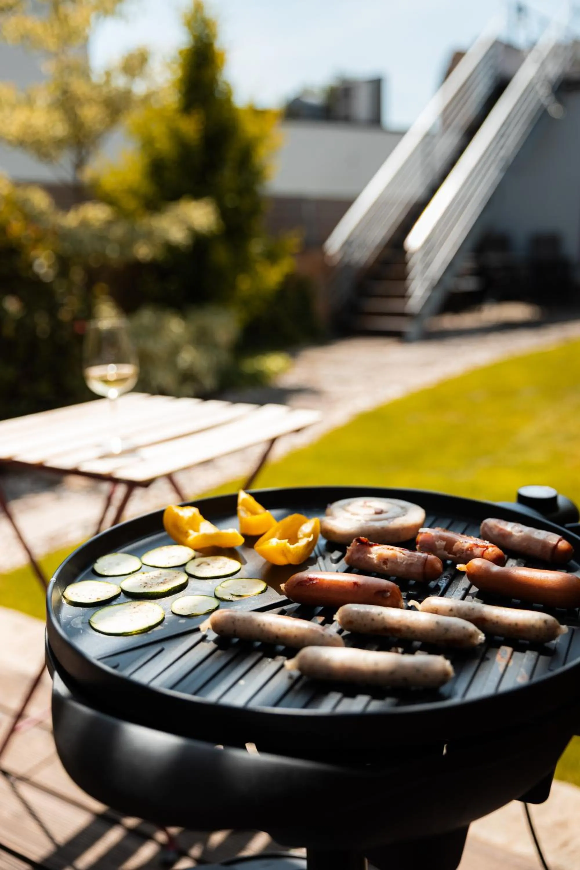 BBQ facilities in ART Hostel & Apartments