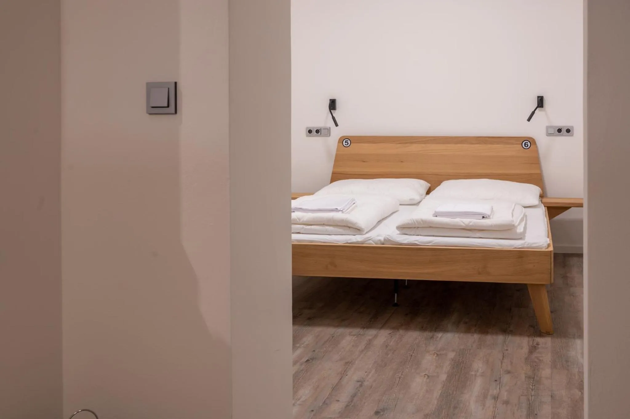 Bedroom, Bed in ART Hostel & Apartments