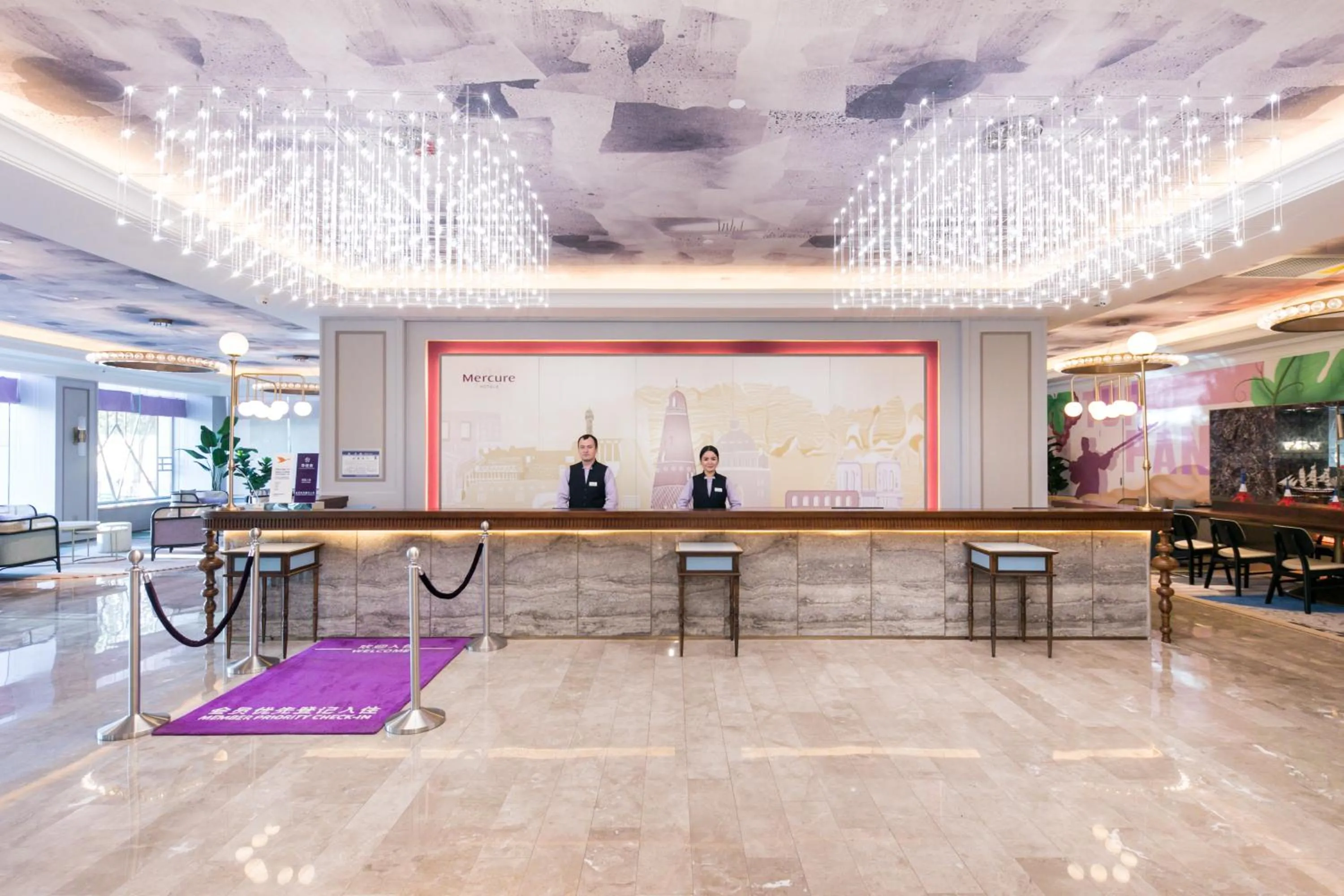 Seating area in Mercure Turpan Downtown