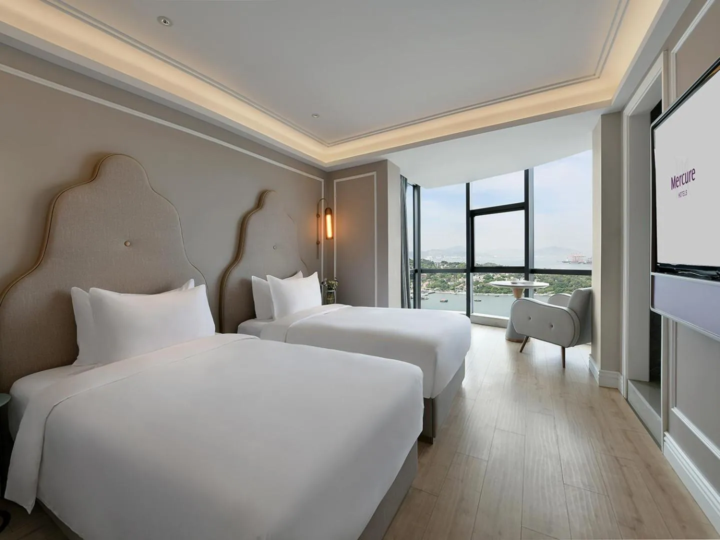 Privilege Twin Room in Mercure Xiamen Zhongshan Road Pedestrian Street Seaview