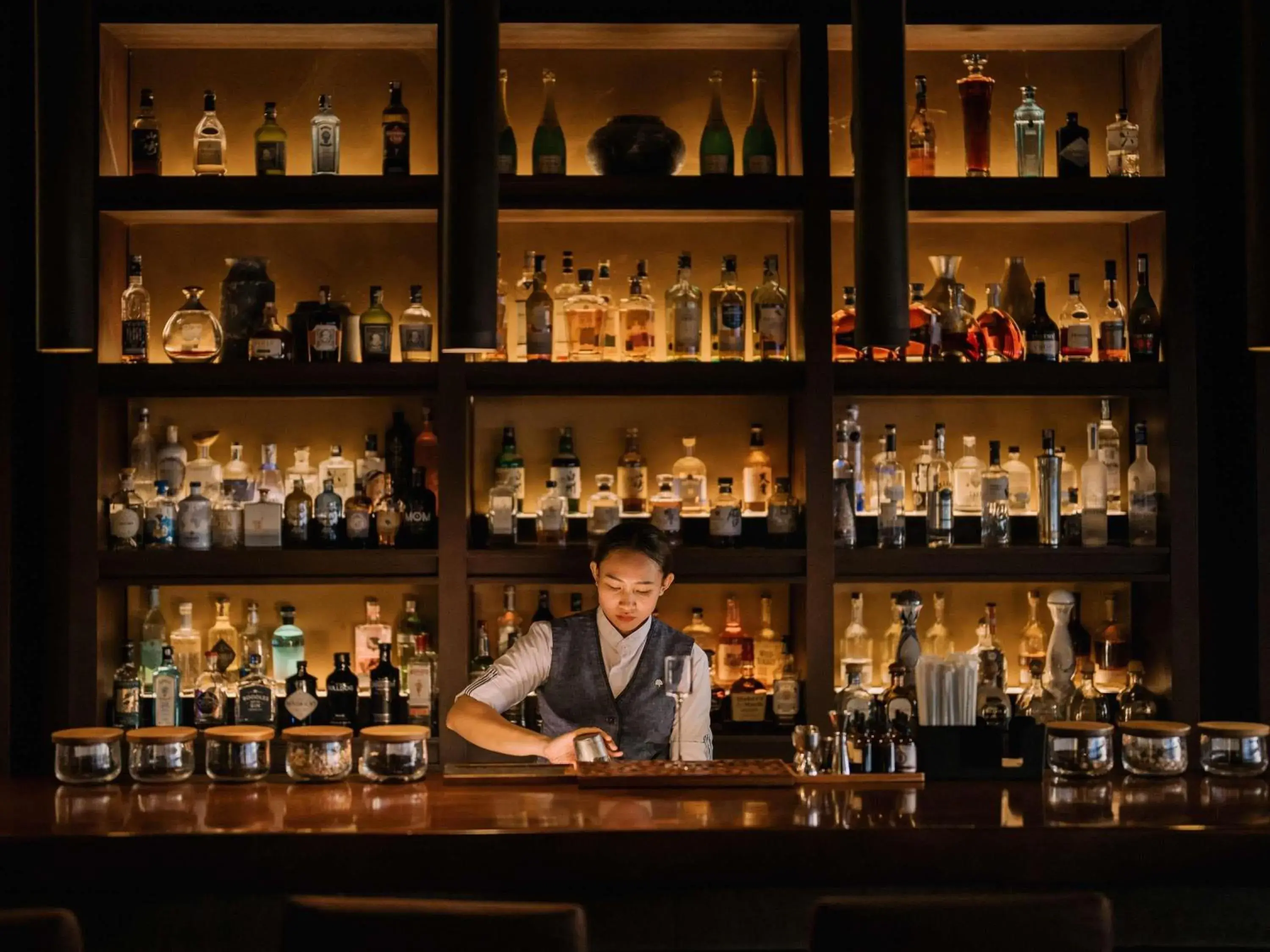 Lounge or bar in Raffles Bali Lounge or bar in Raffles Bali