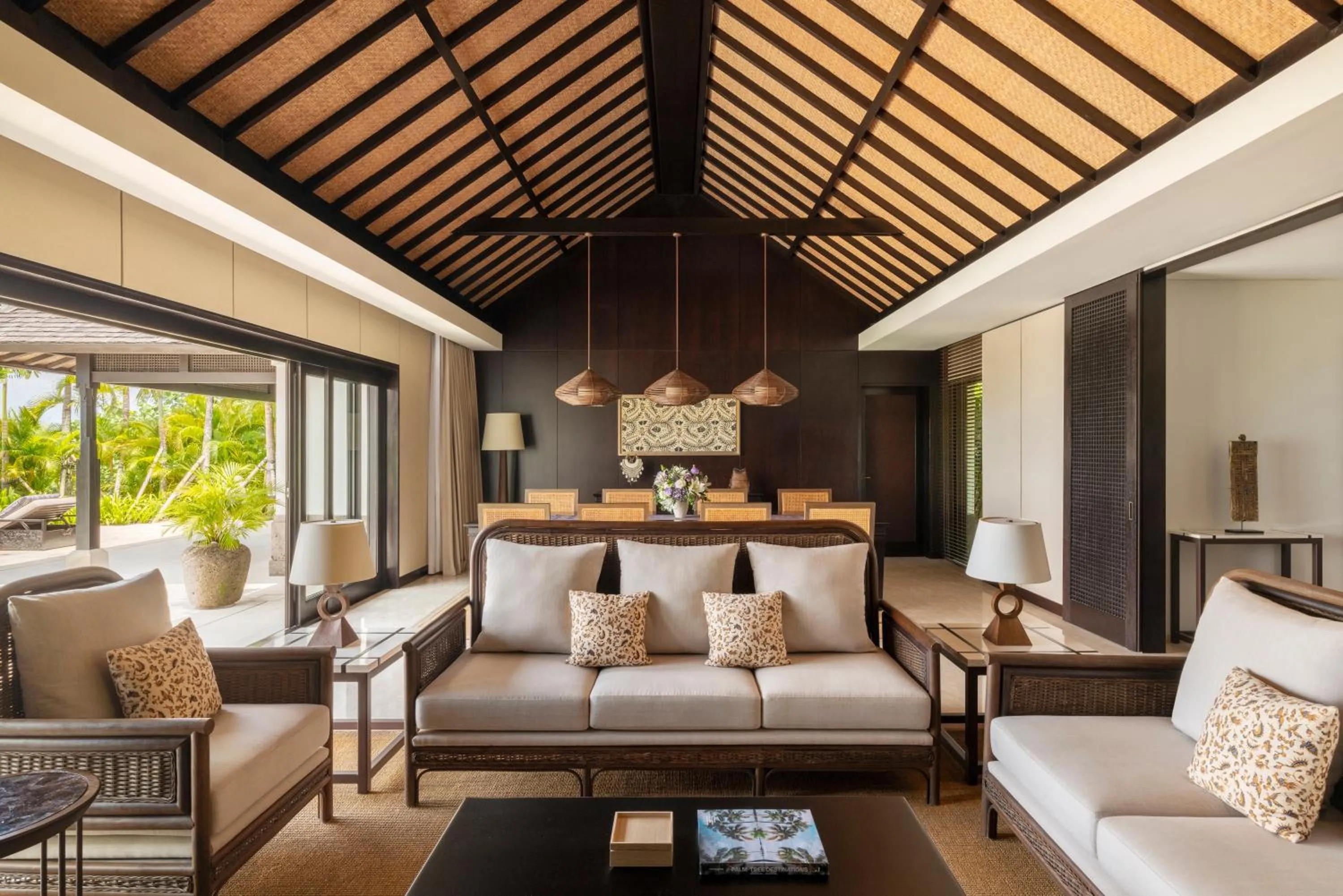Living room in Raffles Bali