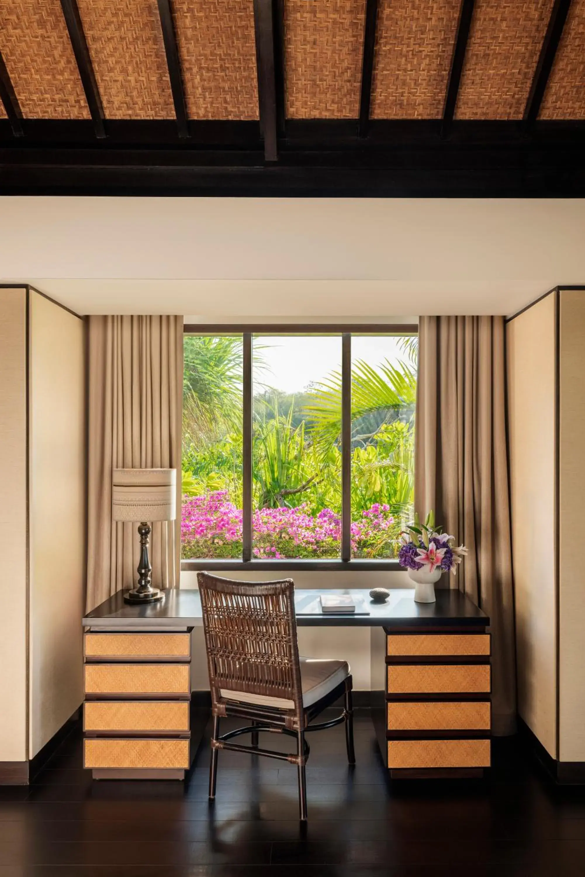 Garden view in Raffles Bali Garden view in Raffles Bali