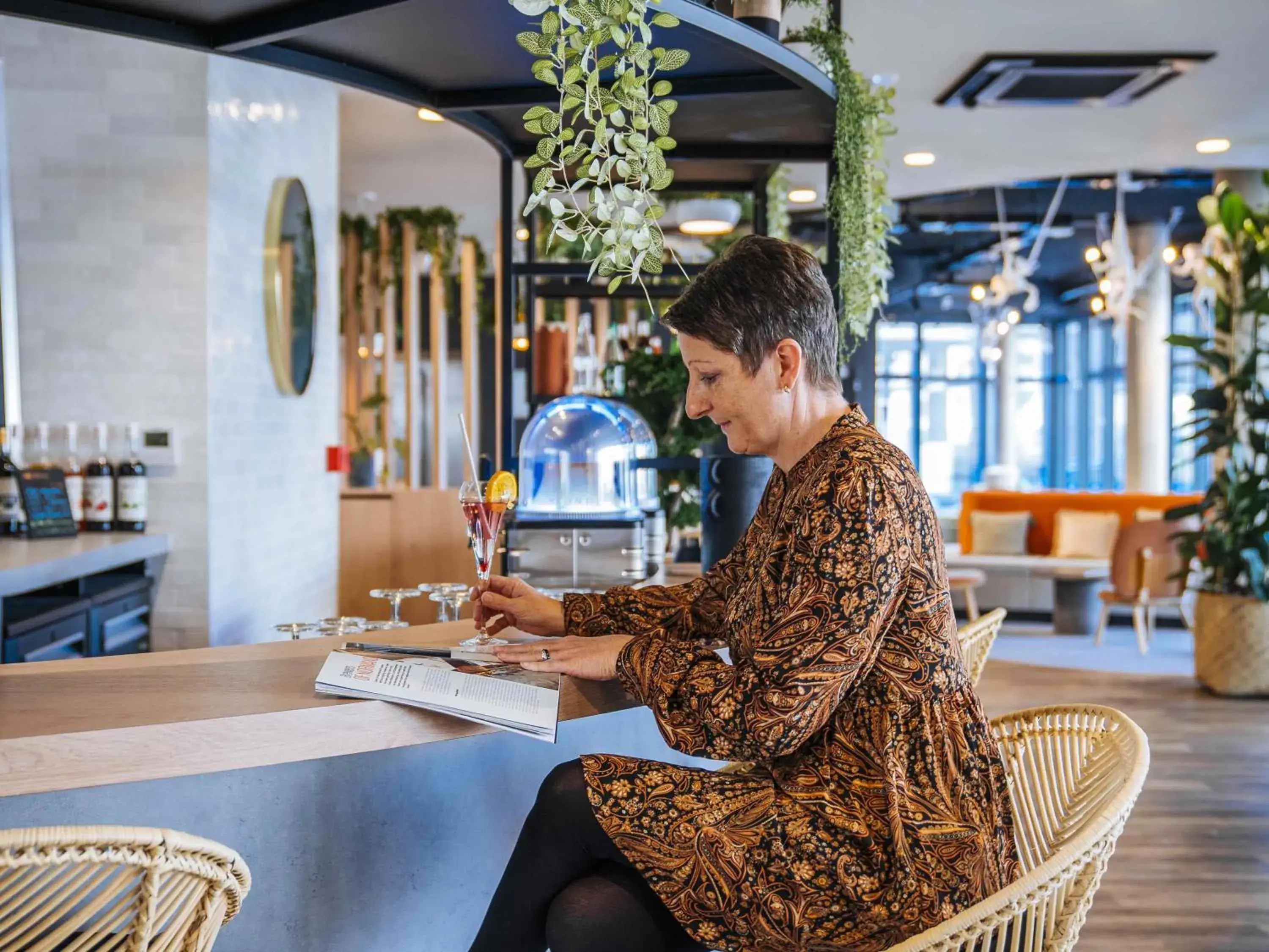 Lounge or bar in Ibis Styles Rouen Centre Rive Gauche Lounge or bar in Ibis Styles Rouen Centre Rive Gauche