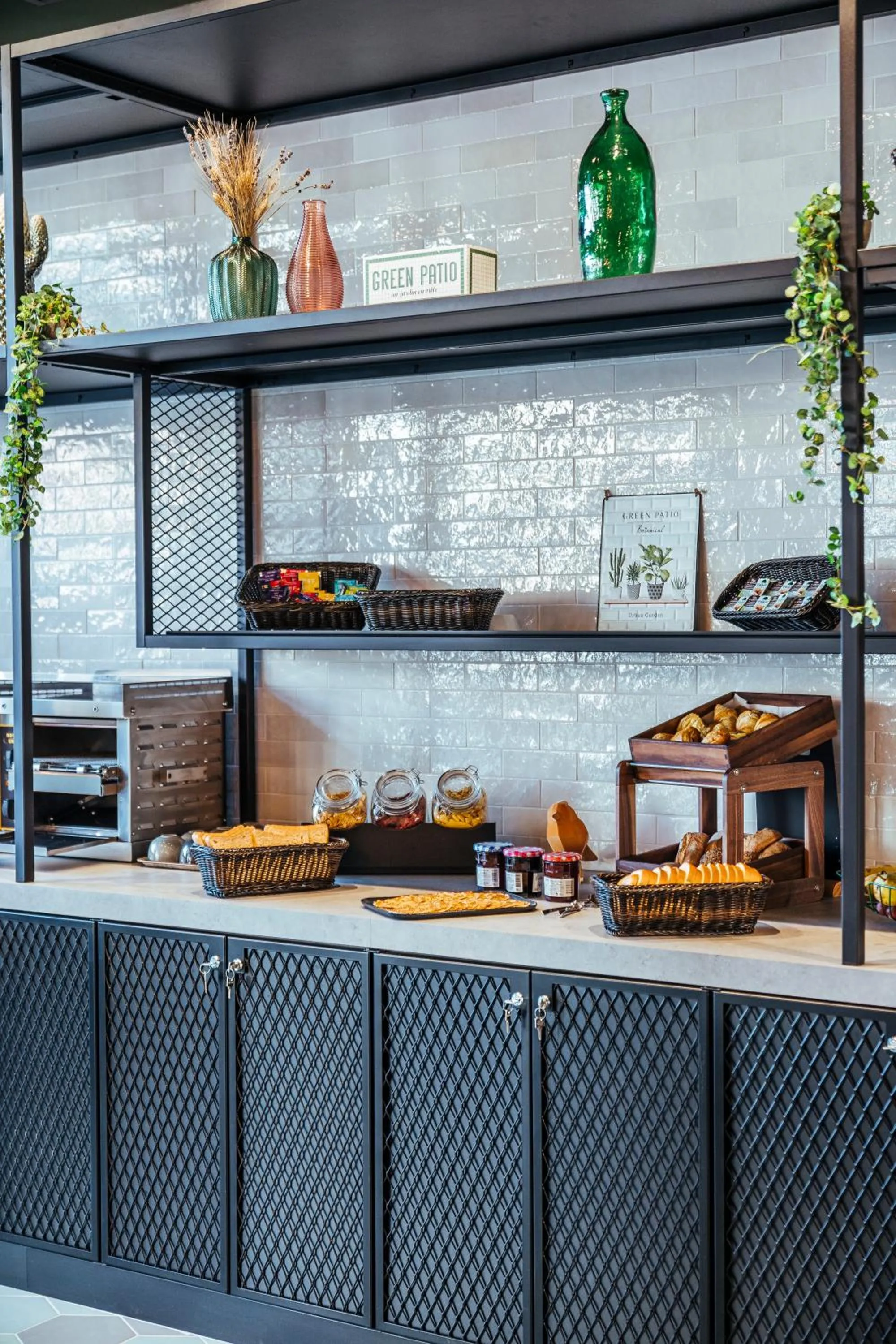 Continental breakfast in Ibis Styles Rouen Centre Rive Gauche