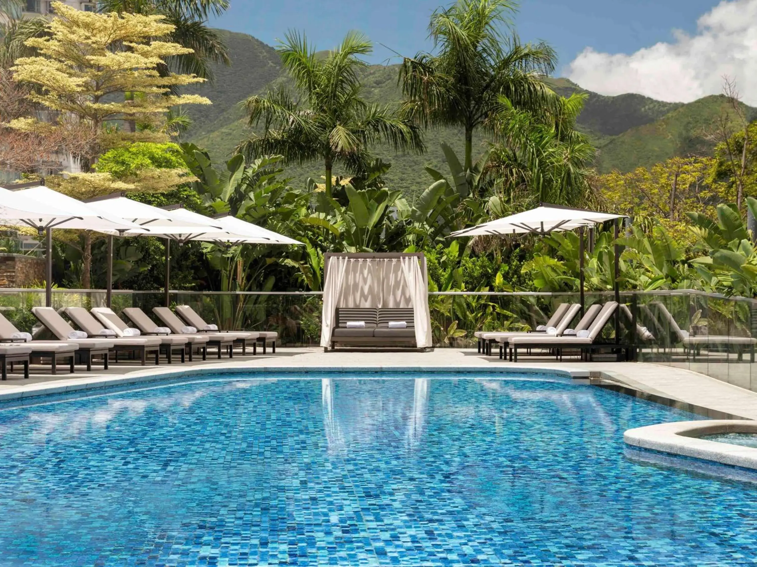 Pool view in The Silveri Hotel Hong Kong - MGallery Collection Pool view in The Silveri Hotel Hong Kong - MGallery Collection