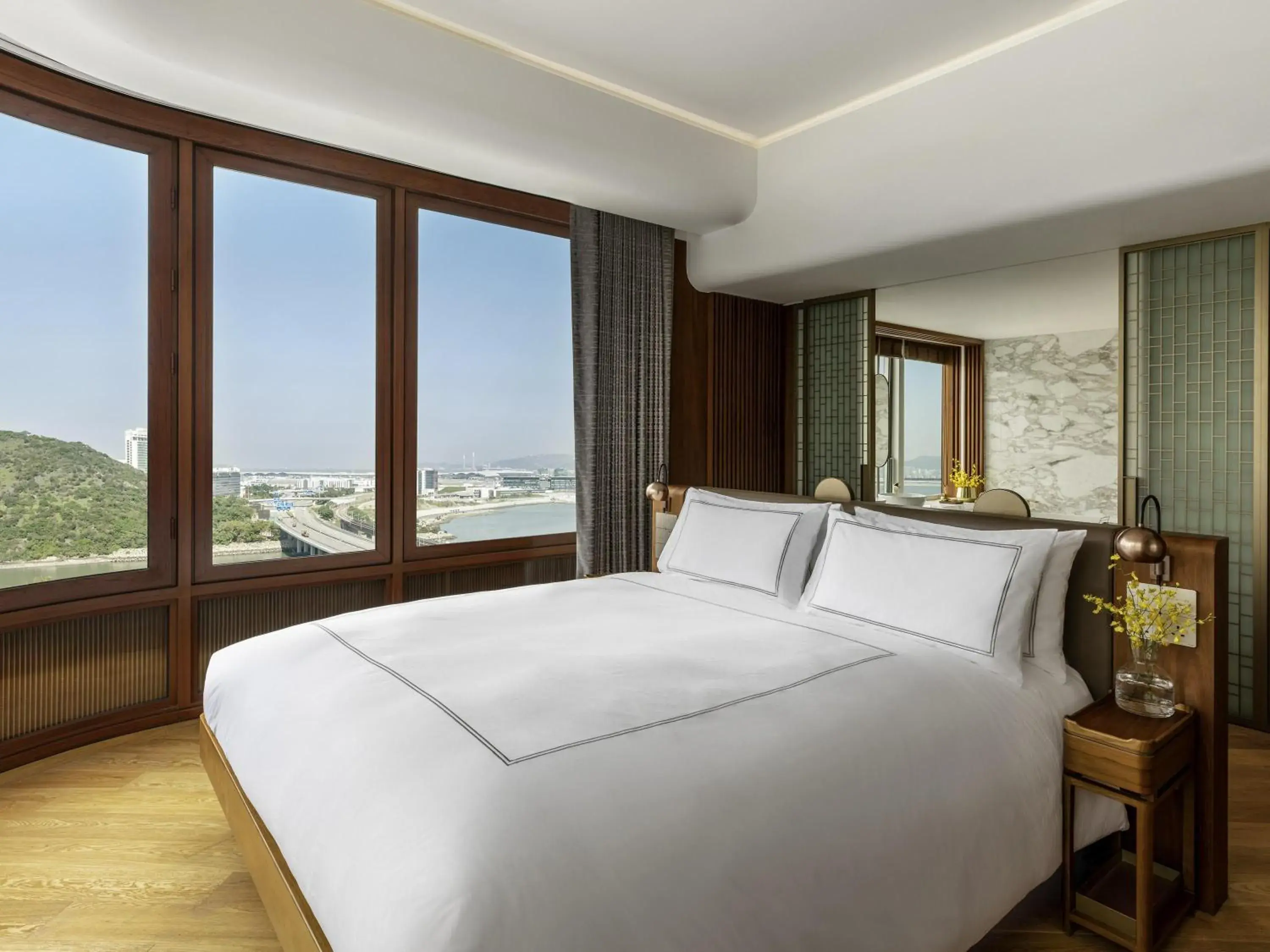 Bedroom, Bed in The Silveri Hotel Hong Kong - MGallery Collection Bedroom, Bed in The Silveri Hotel Hong Kong - MGallery Collection