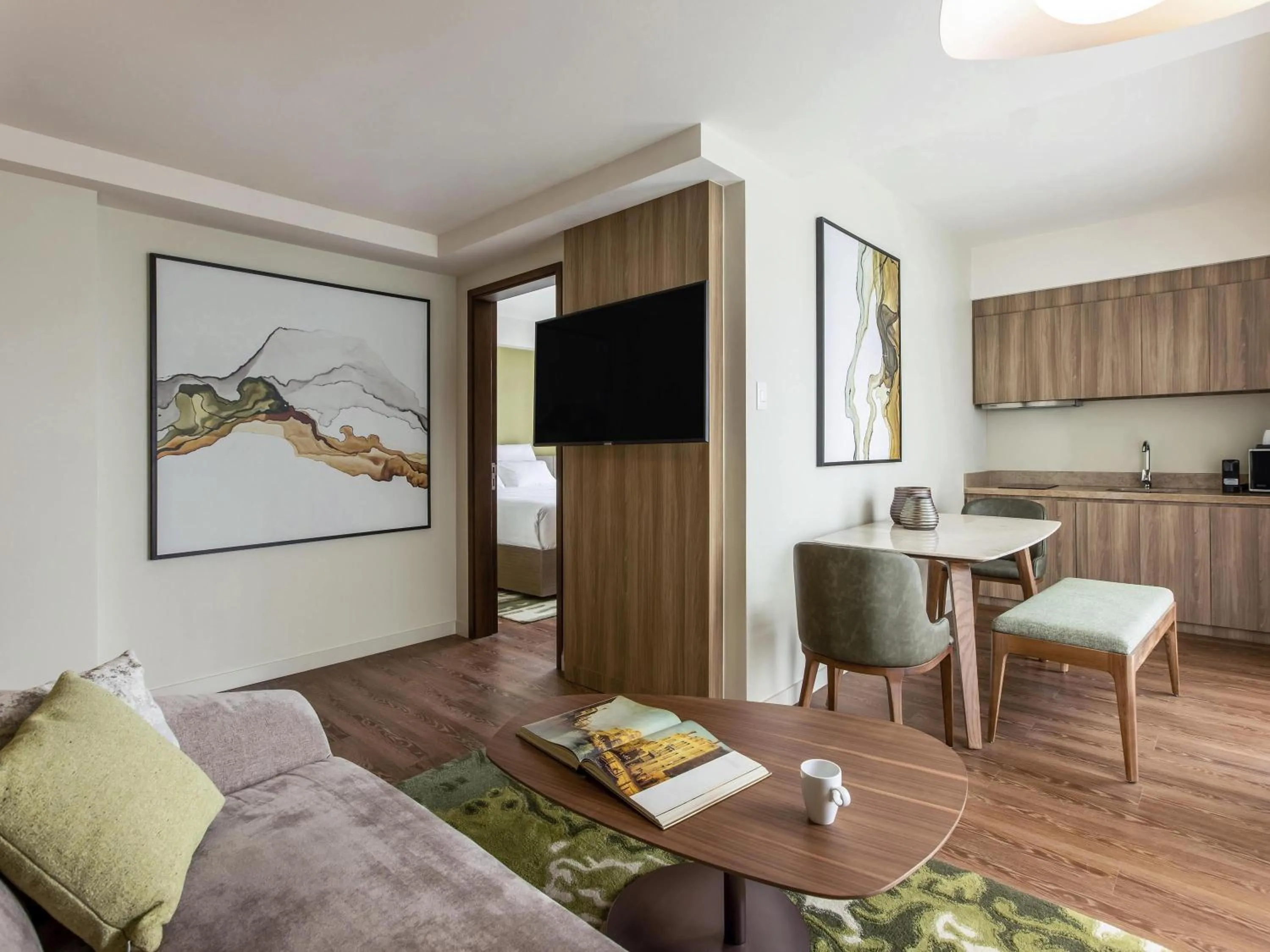 Photo of the whole room in Novotel Suites Manila at Acqua