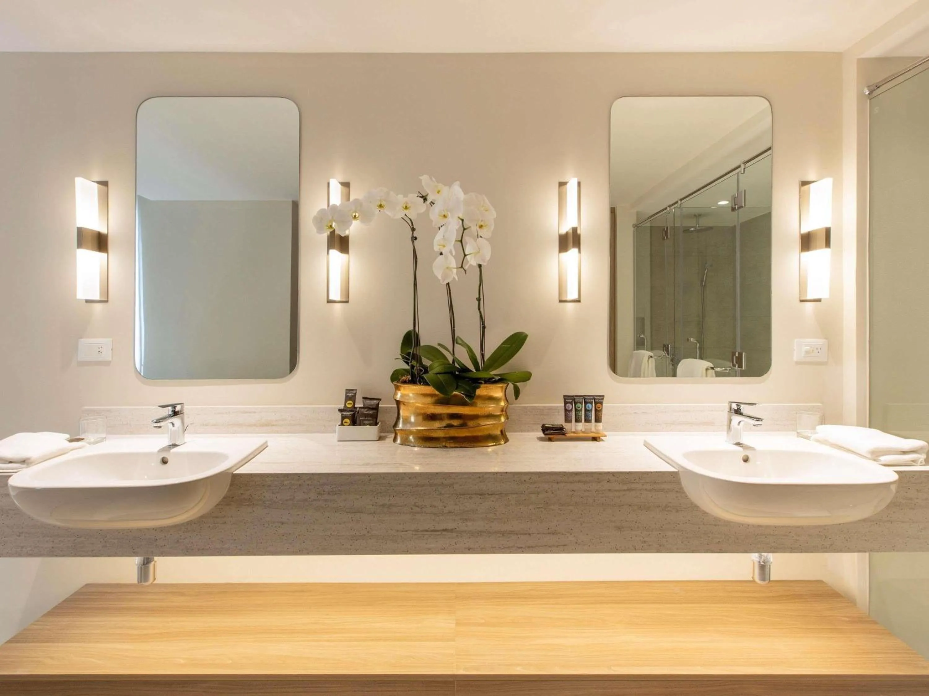 Bedroom in Novotel Suites Manila at Acqua