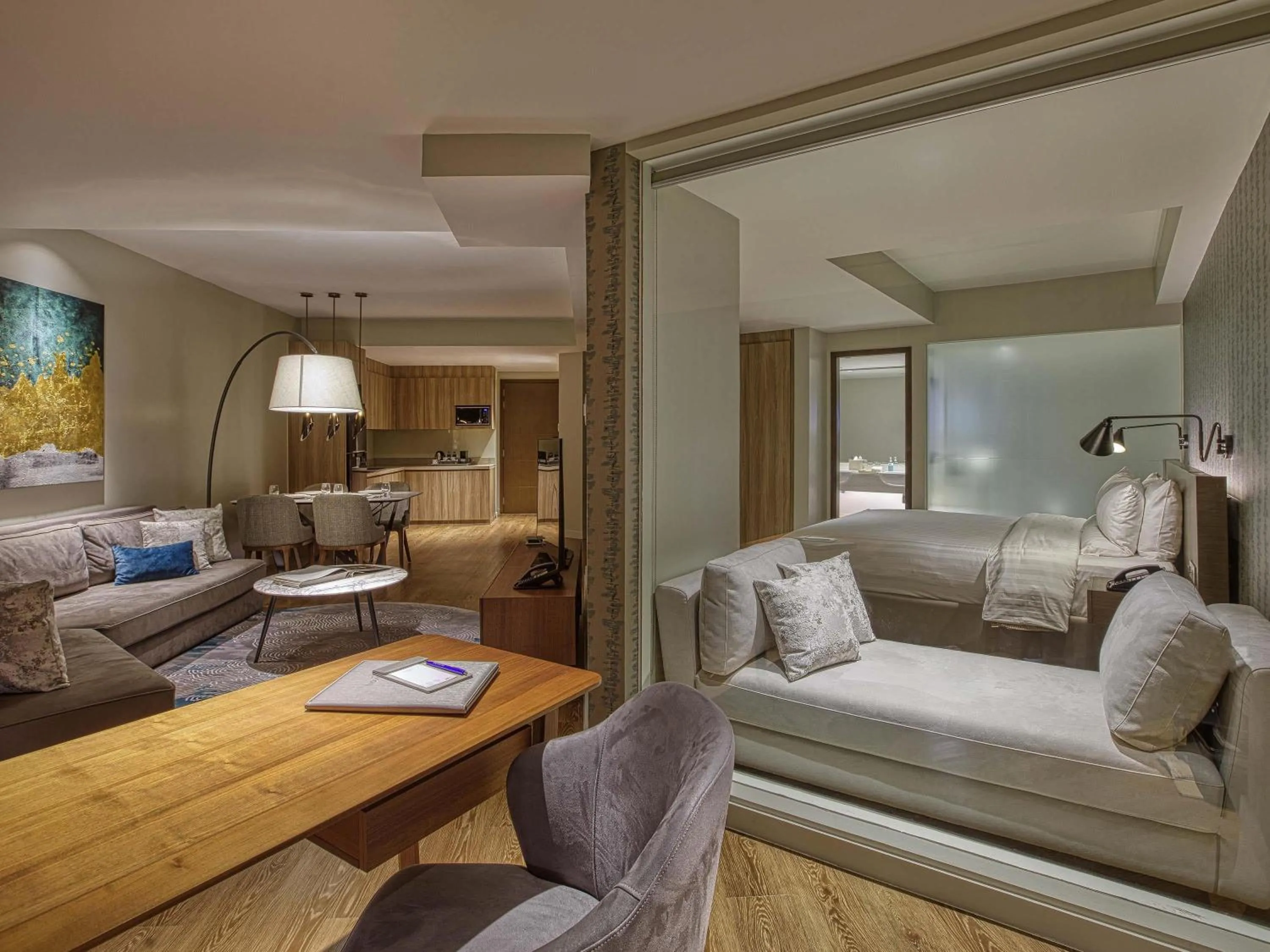 Photo of the whole room in Novotel Suites Manila at Acqua